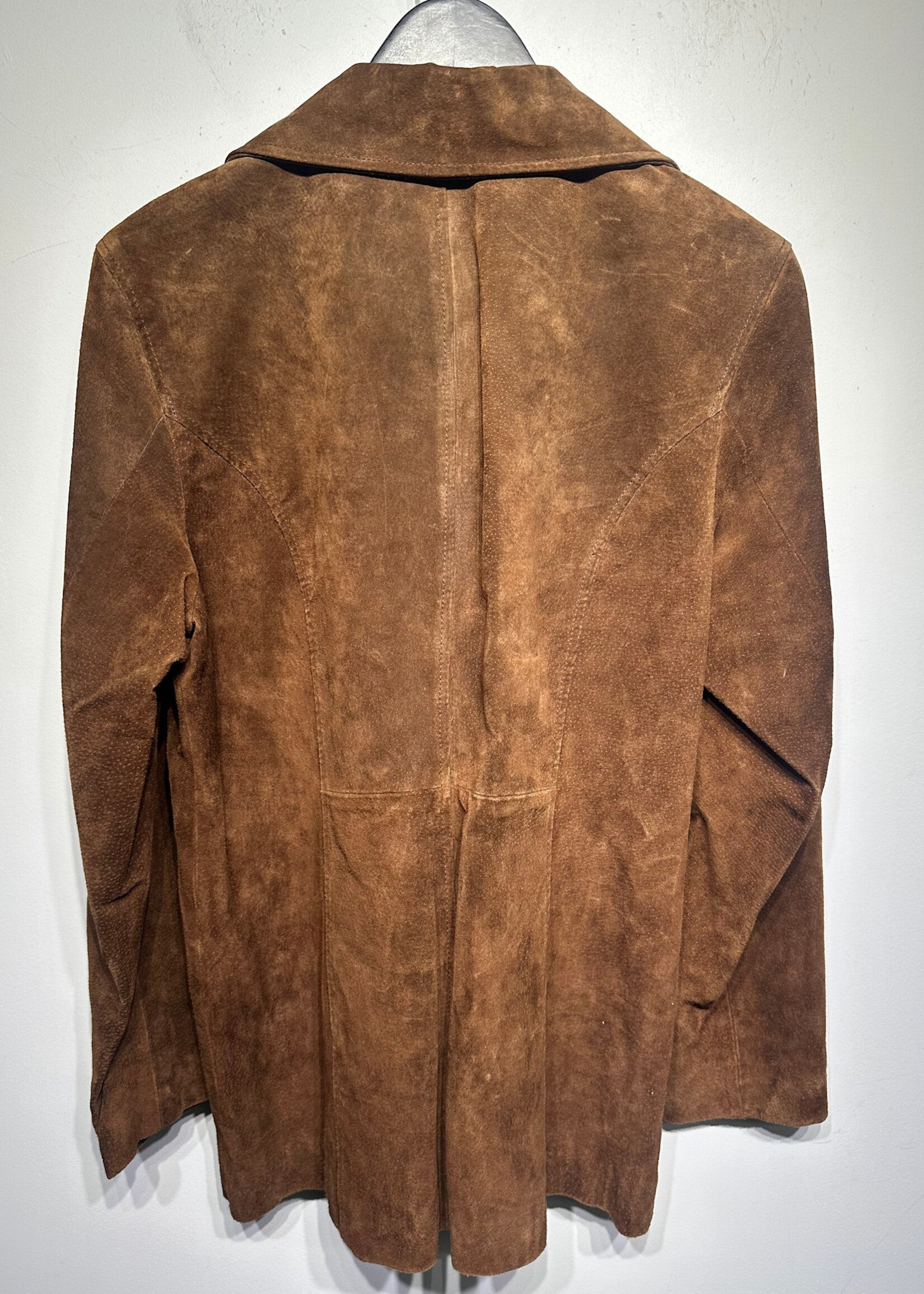 Wilson Dark Brown Suede Blazer Fem M