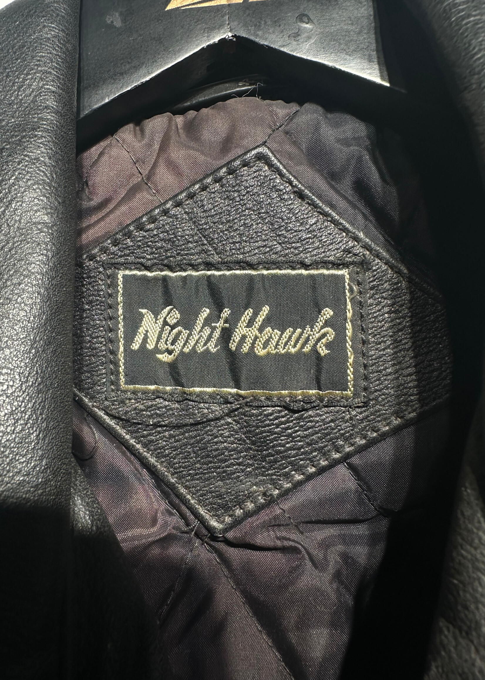 Nighthawk Vintage Biker Jacket Masc M AS IS