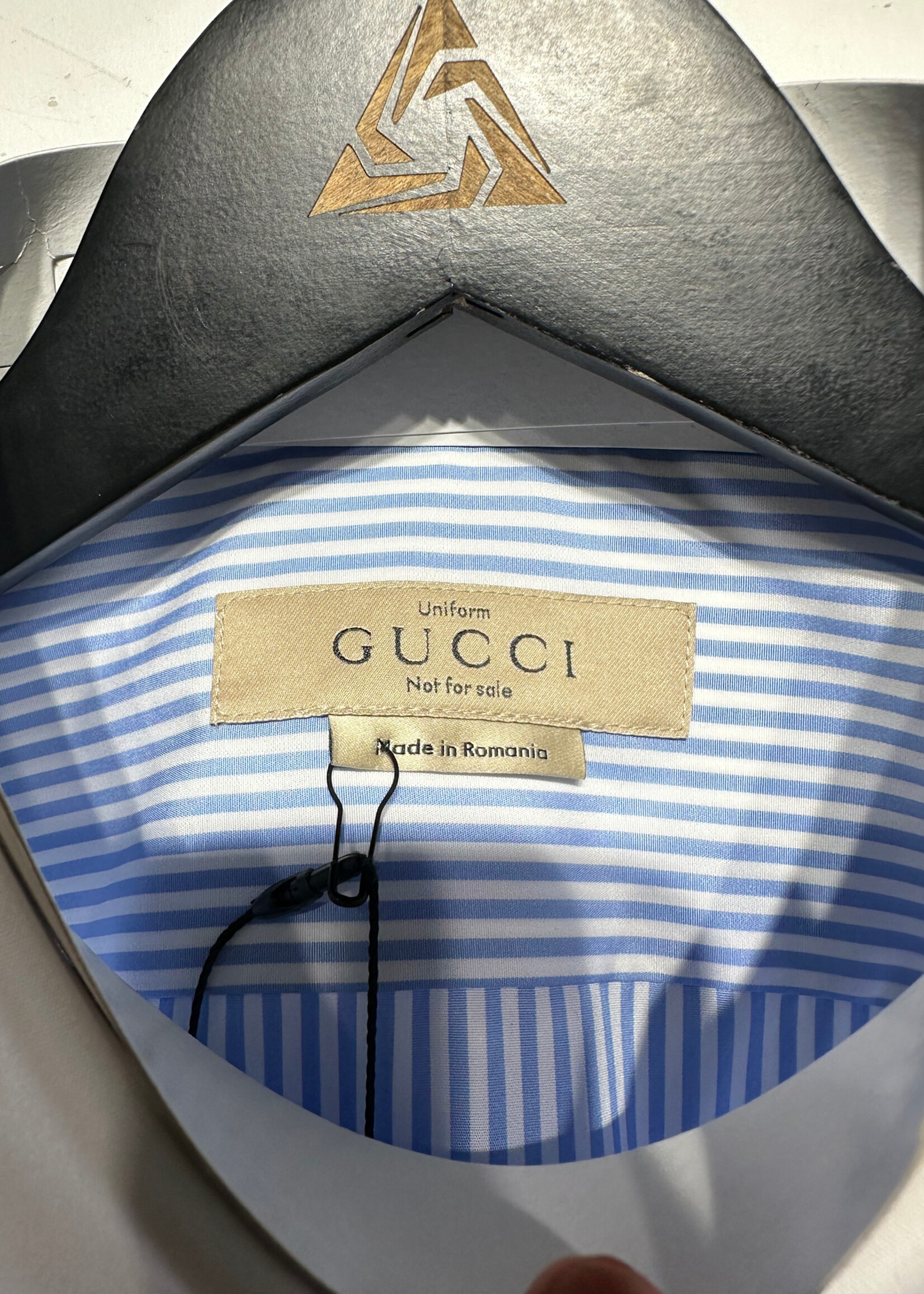NWT Gucci Uniform Pinstripe BU L 2