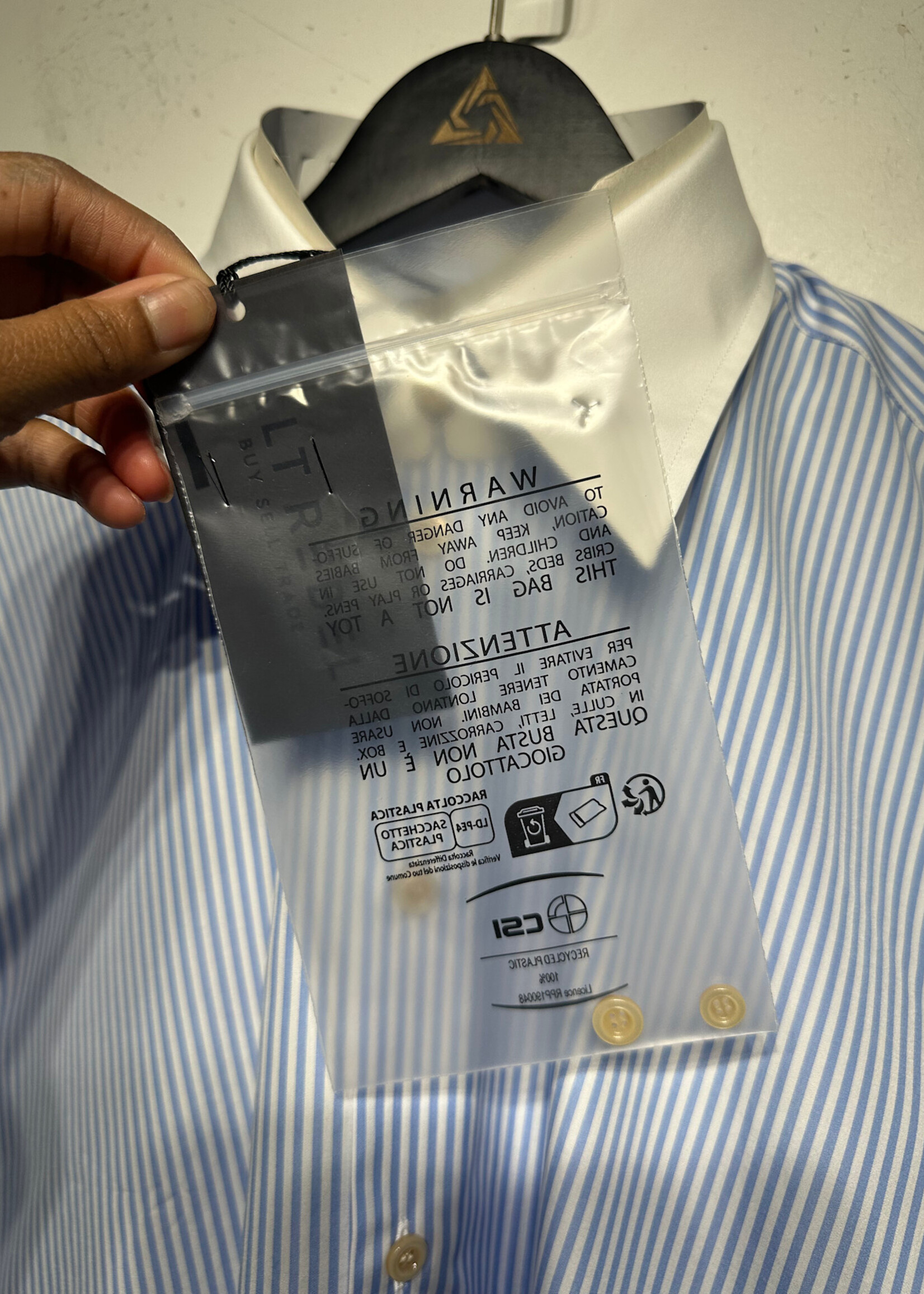 NWT Gucci Uniform Pinstripe BU L 2