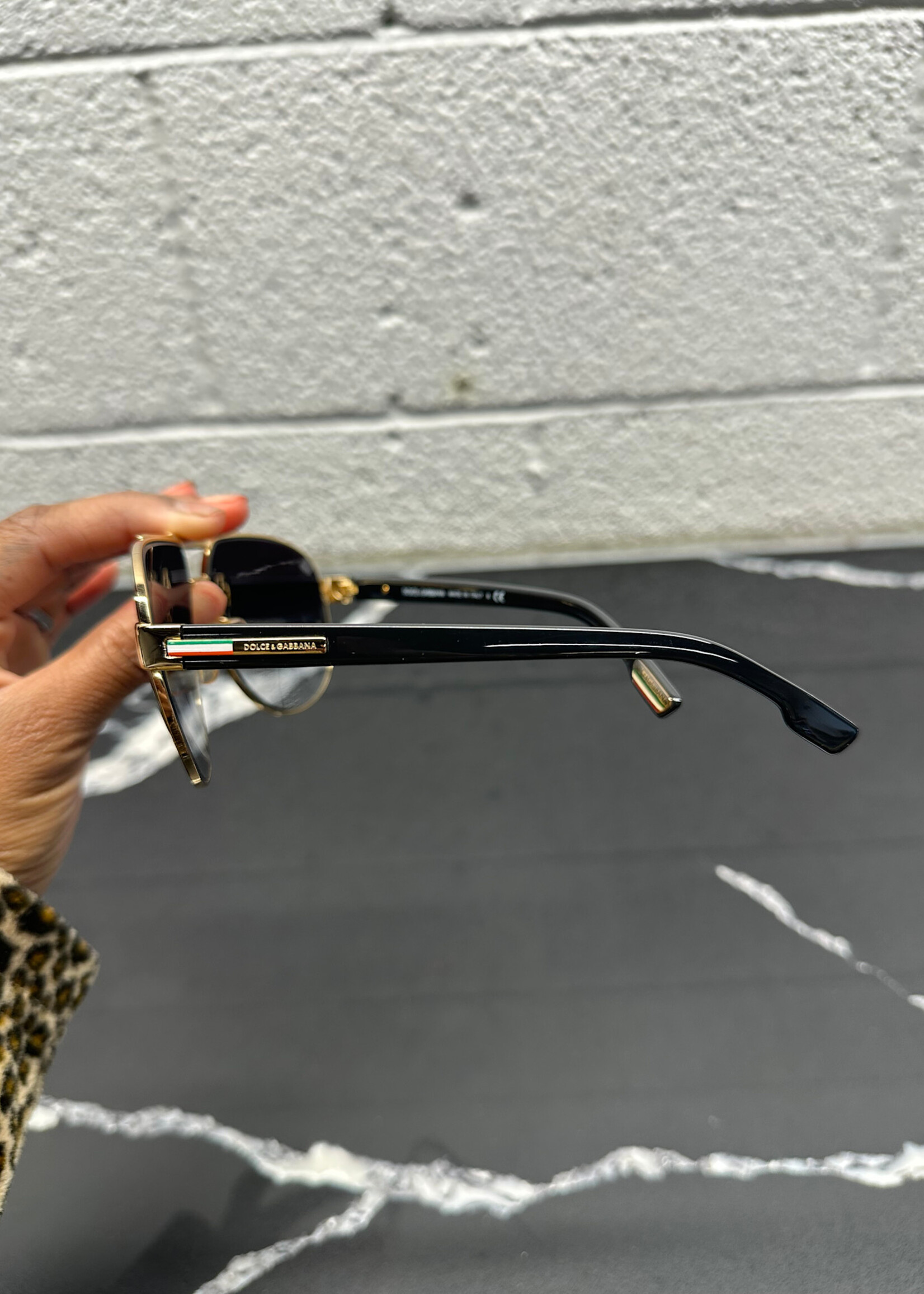 D&G Black Aviator W CASE