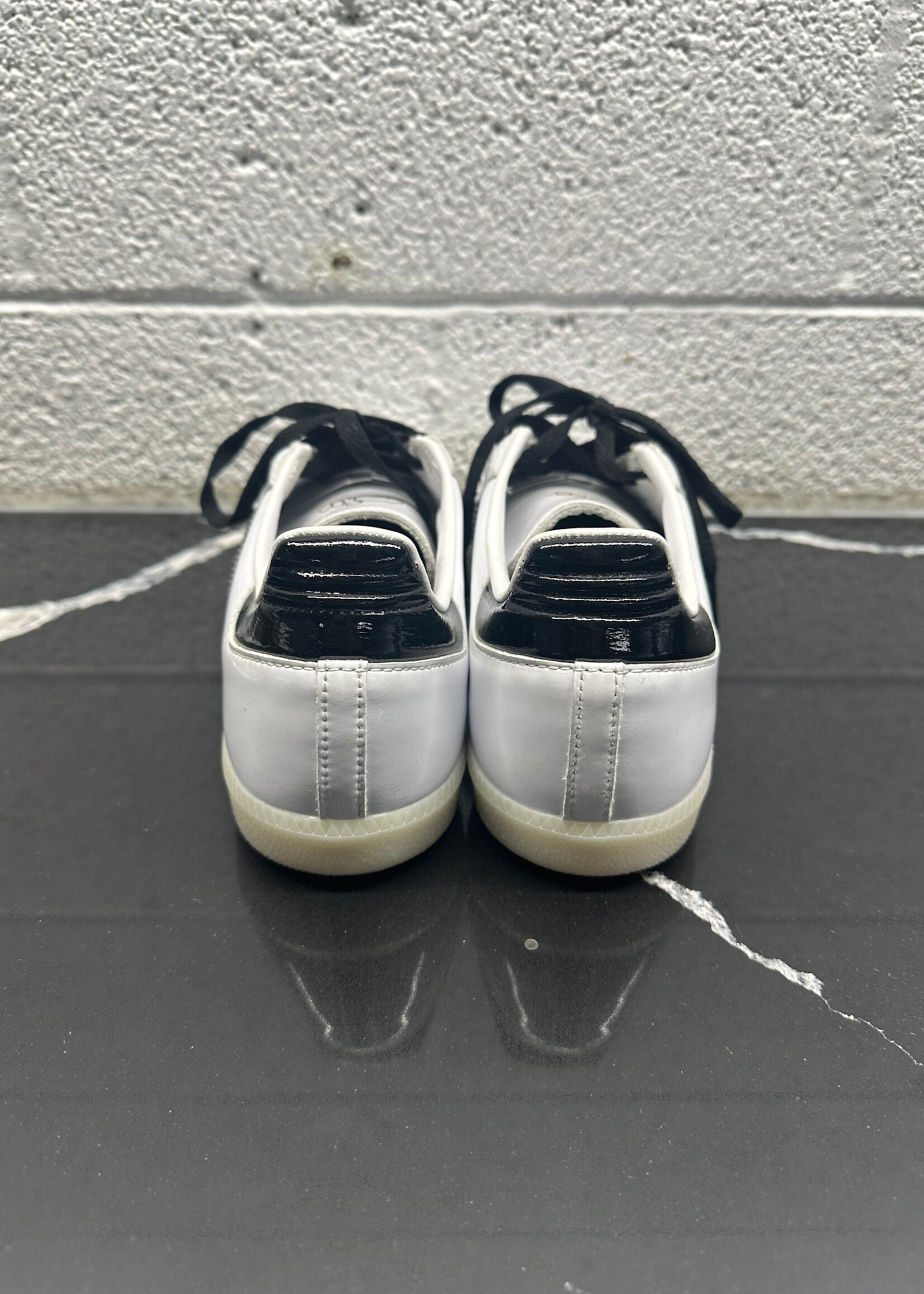 Jason Dill Adidas Samba Patent White Masc 10