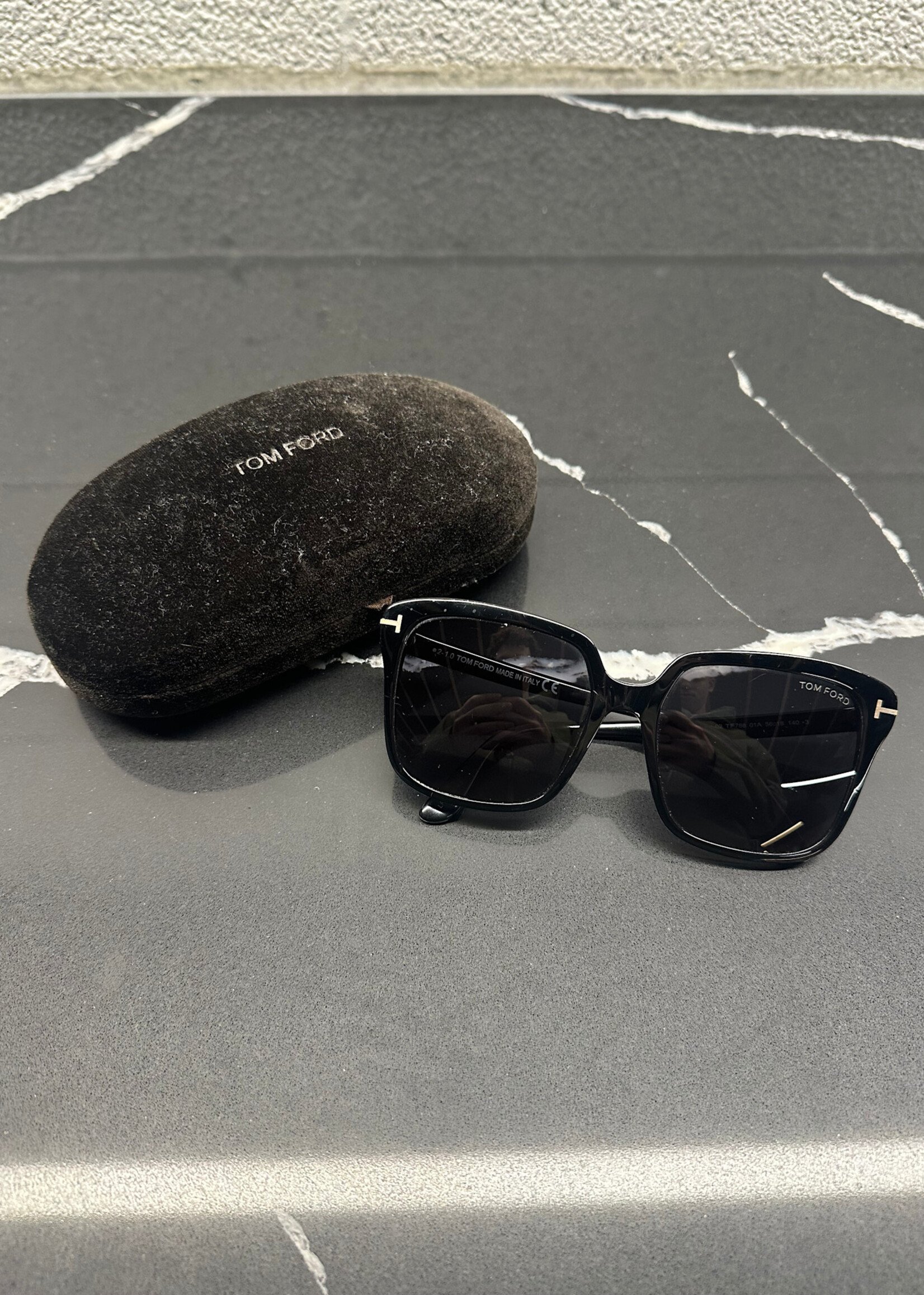 Tom Ford Faye-02 Glasses W/ Case As Is