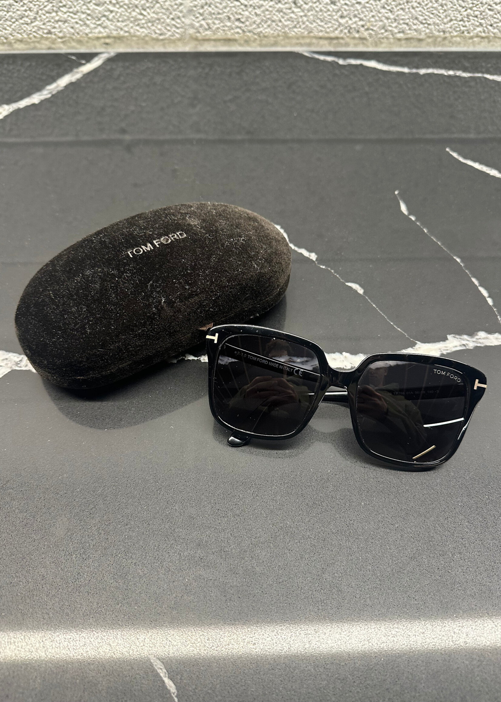 Tom Ford Faye-02 Glasses W/ Case As Is