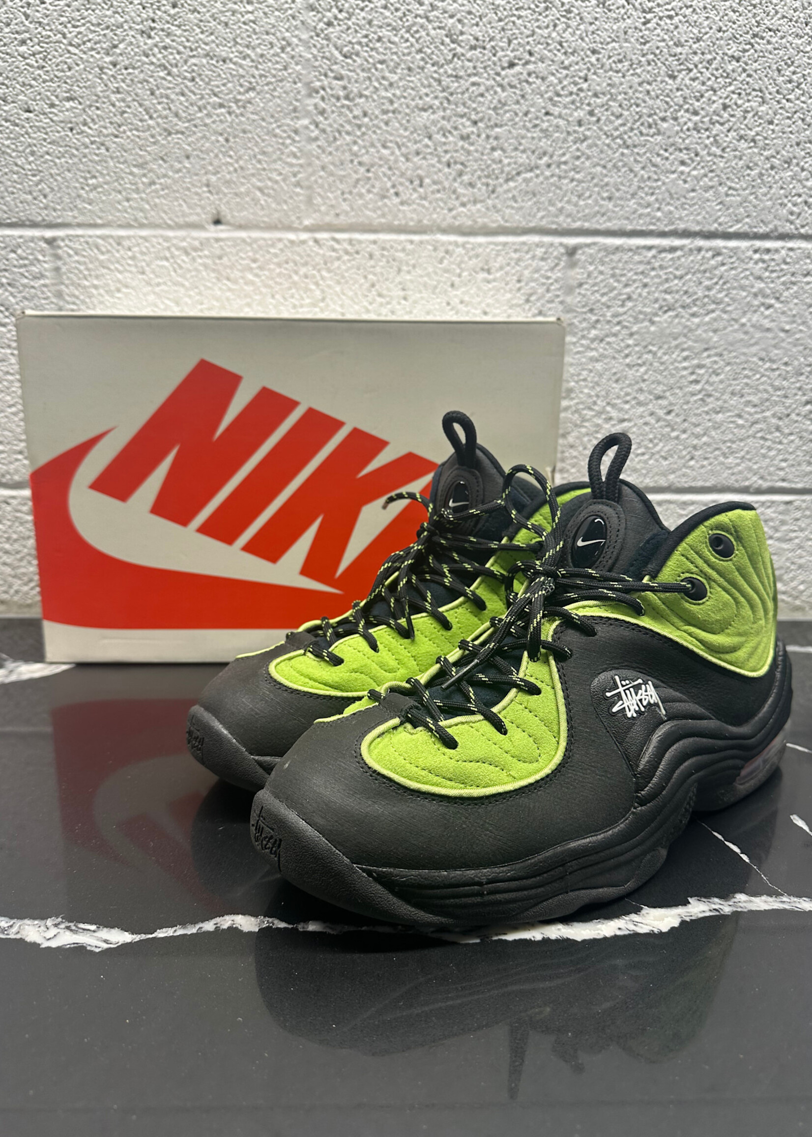 Stussy Nike Air Penny 2 Vivid Green Masc 10.5
