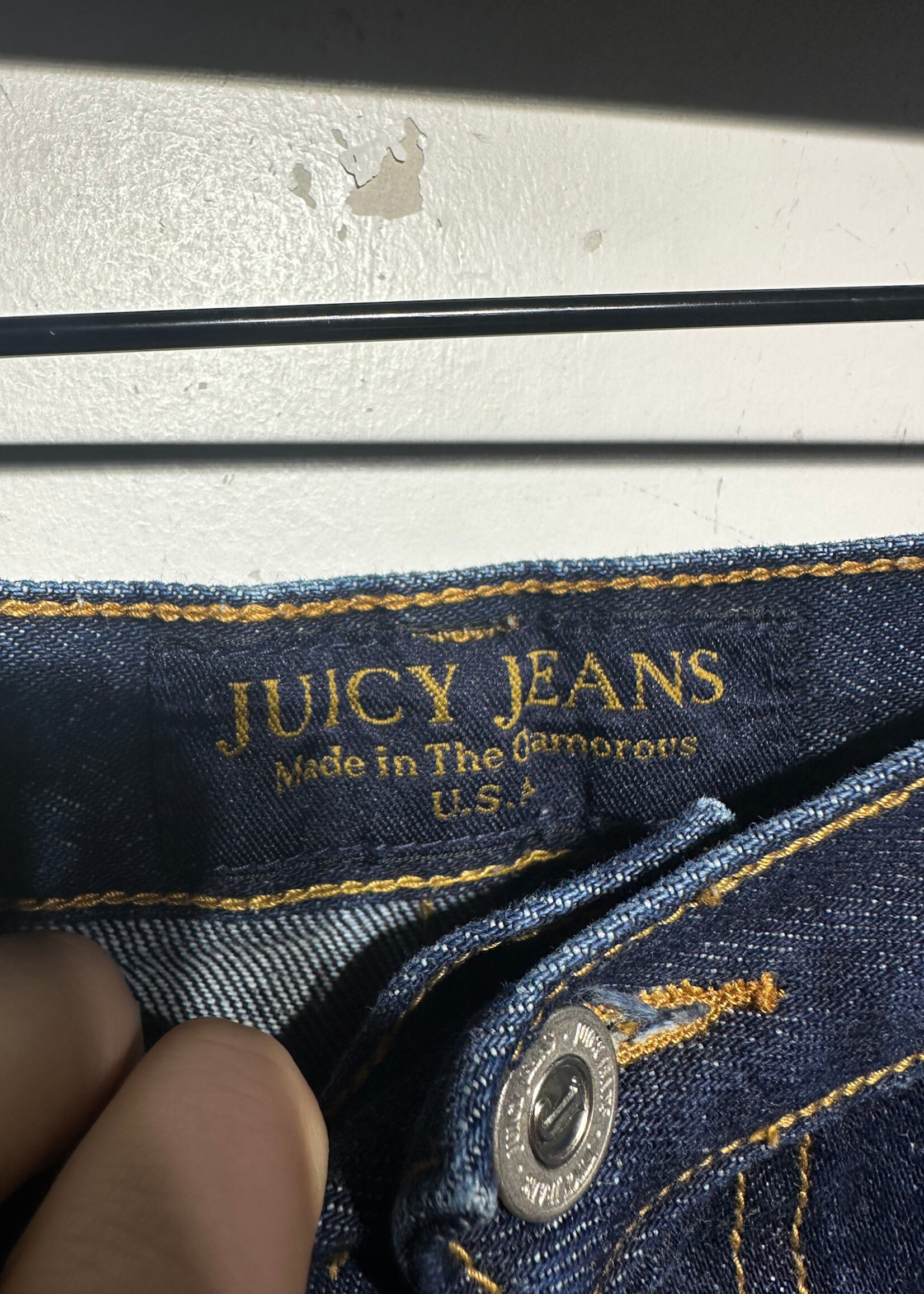 Juicy Dark Wash Denim Skirt 32