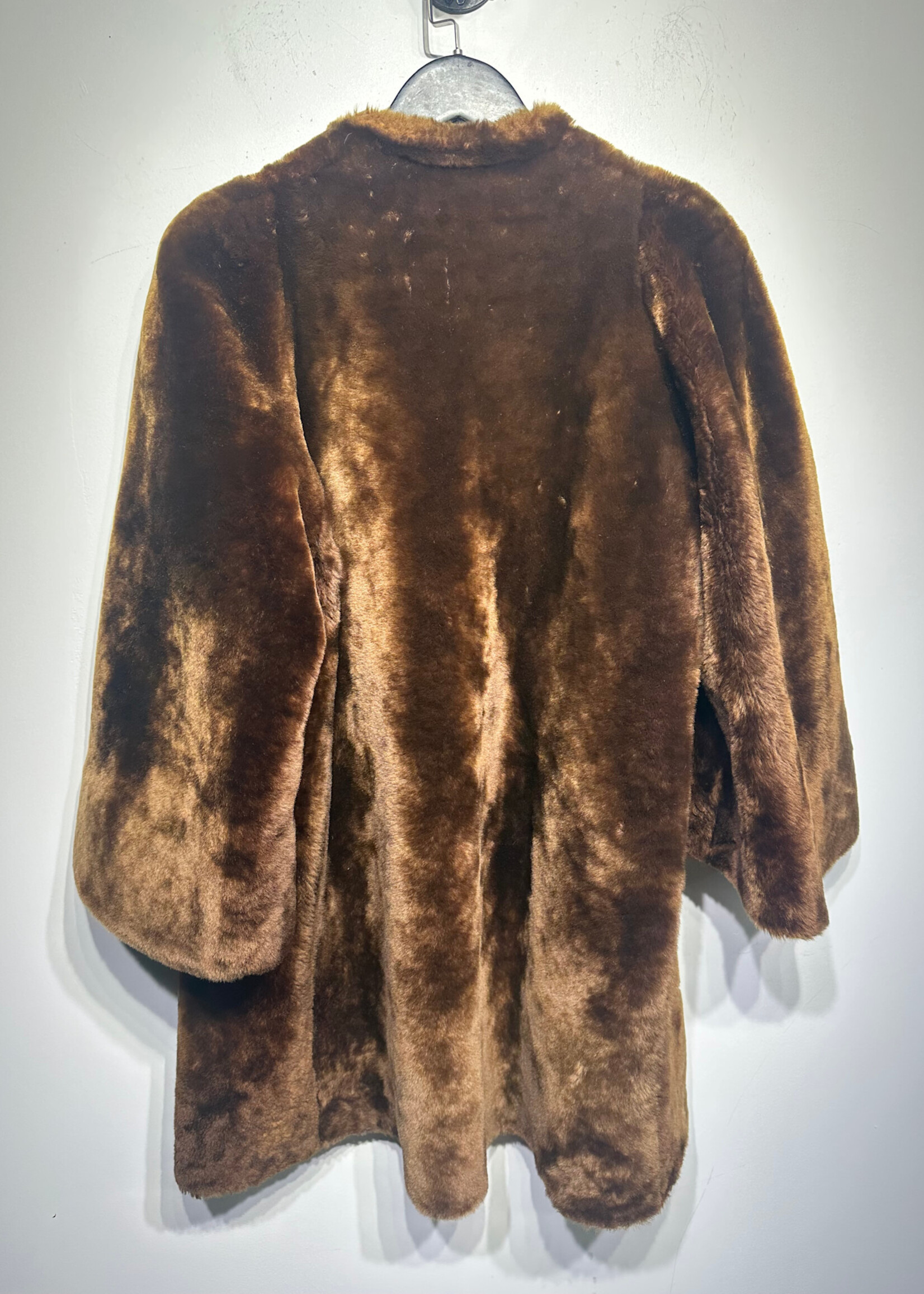 ZCMI Vintage Faux Fur Coat Fem S/M