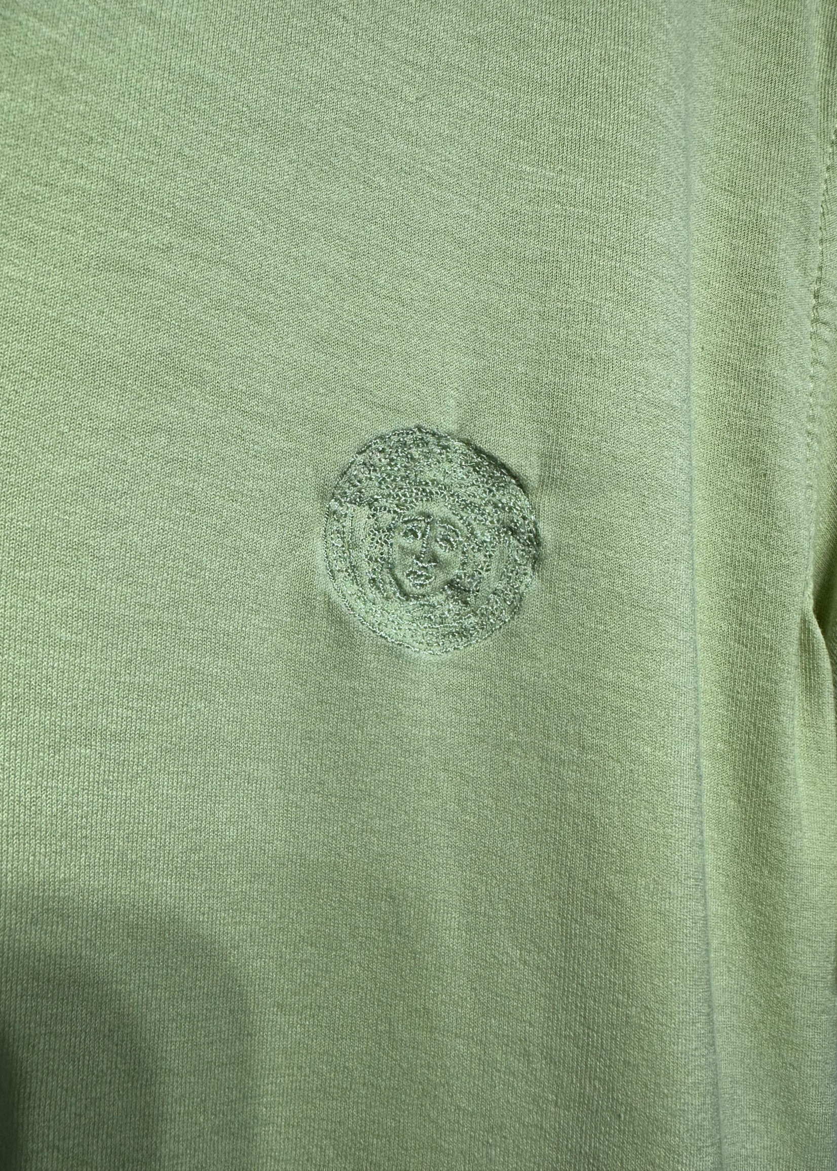 Versace Vintage Green Polo L