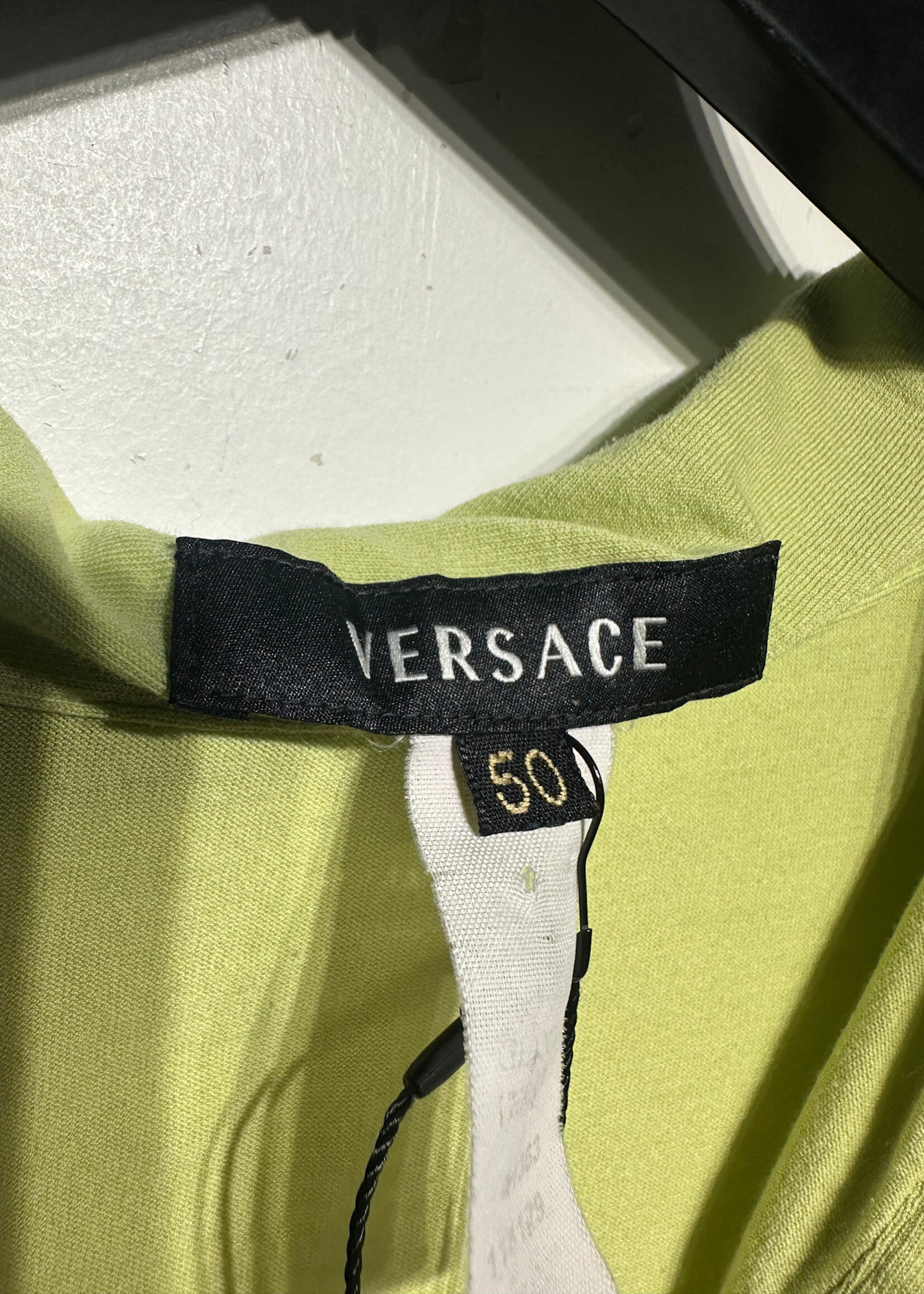 Versace Vintage Green Polo L