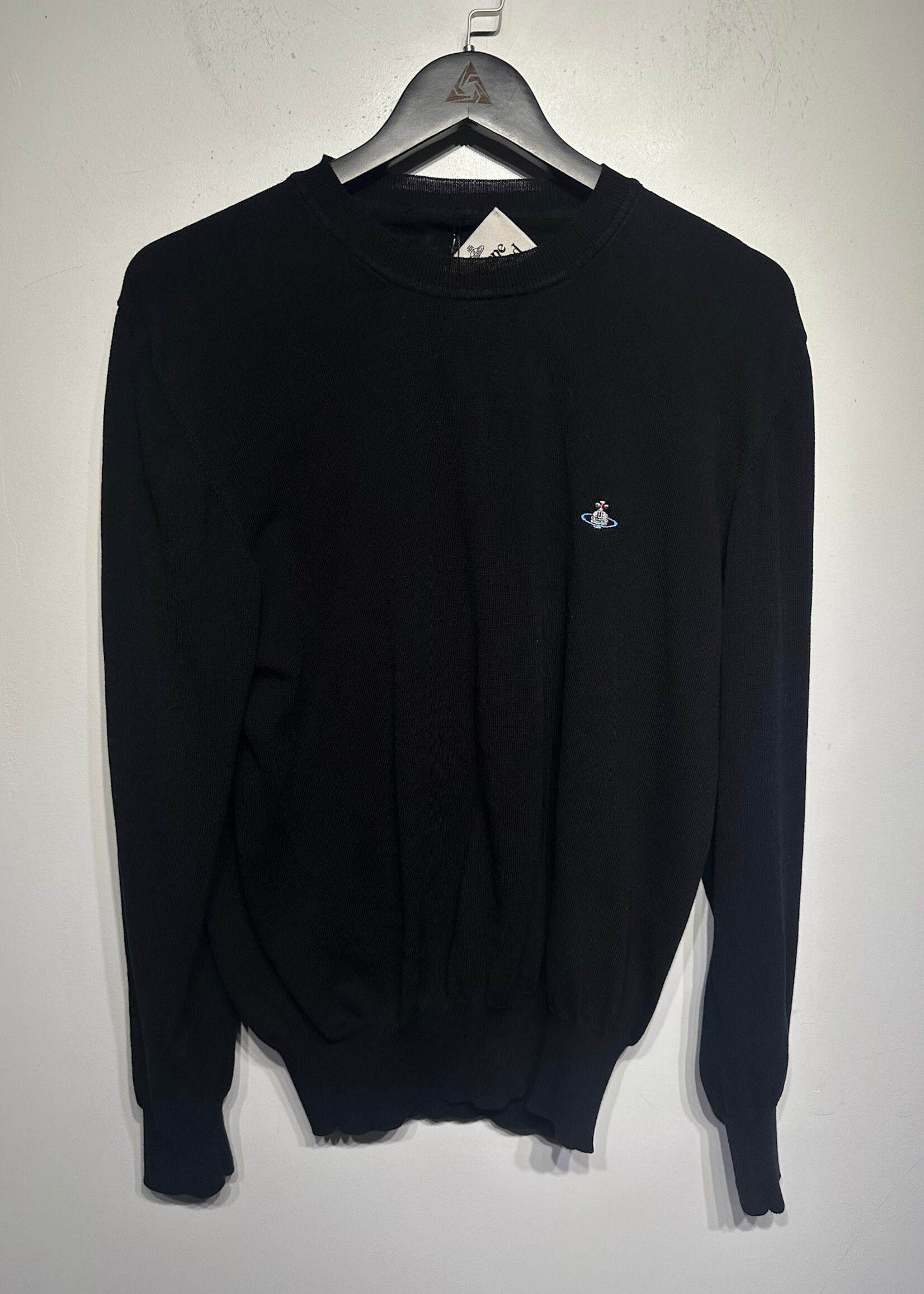Vivienne Westwood Black Logo Sweater XL AS IS