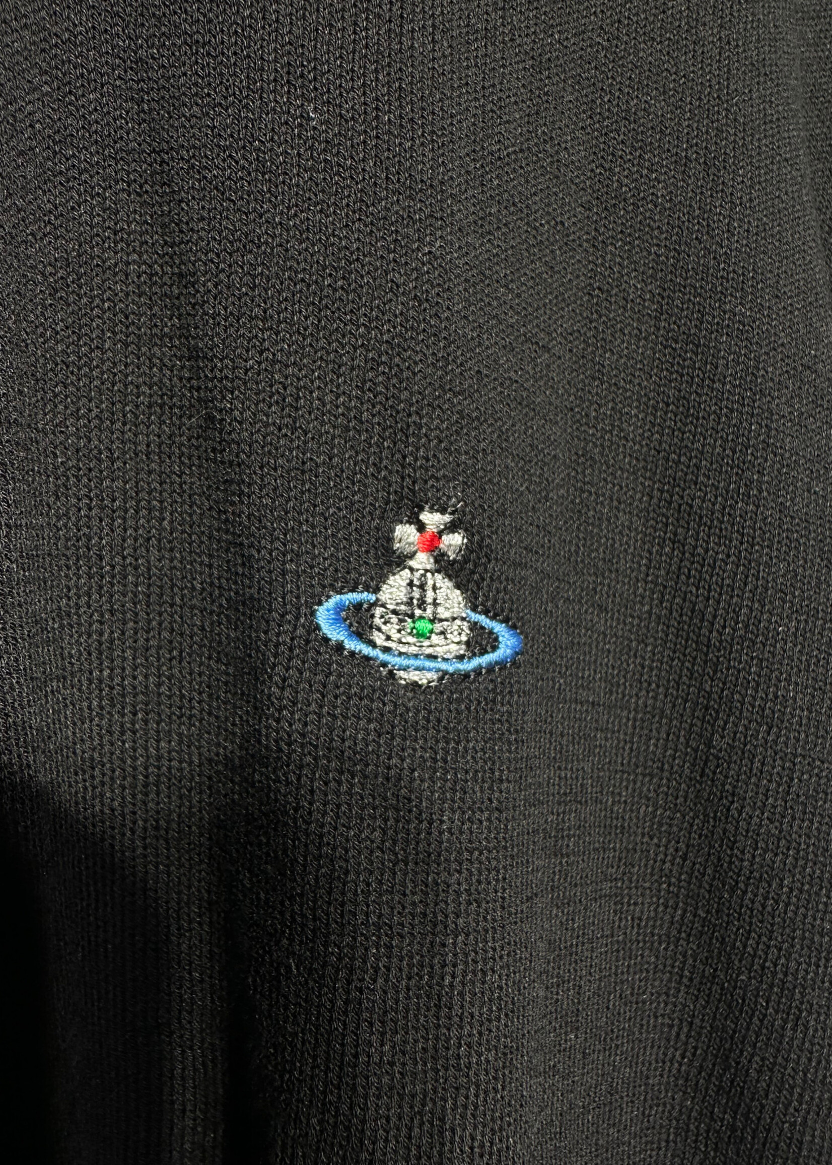 Vivienne Westwood Black Logo Sweater XL AS IS