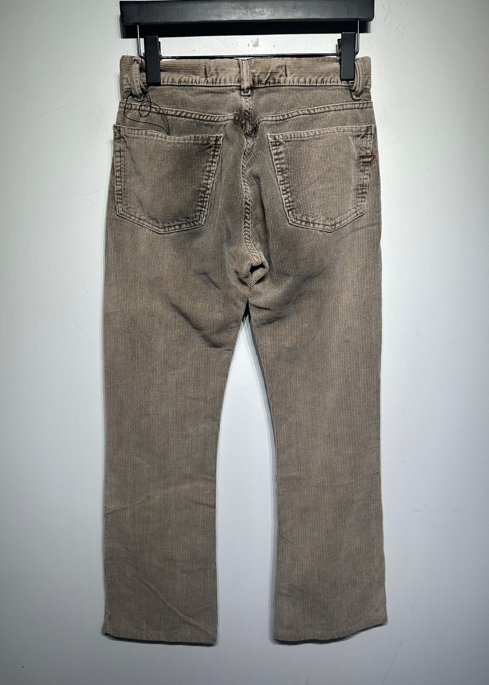 Diesel Tan Black Faded Cords Fem 26