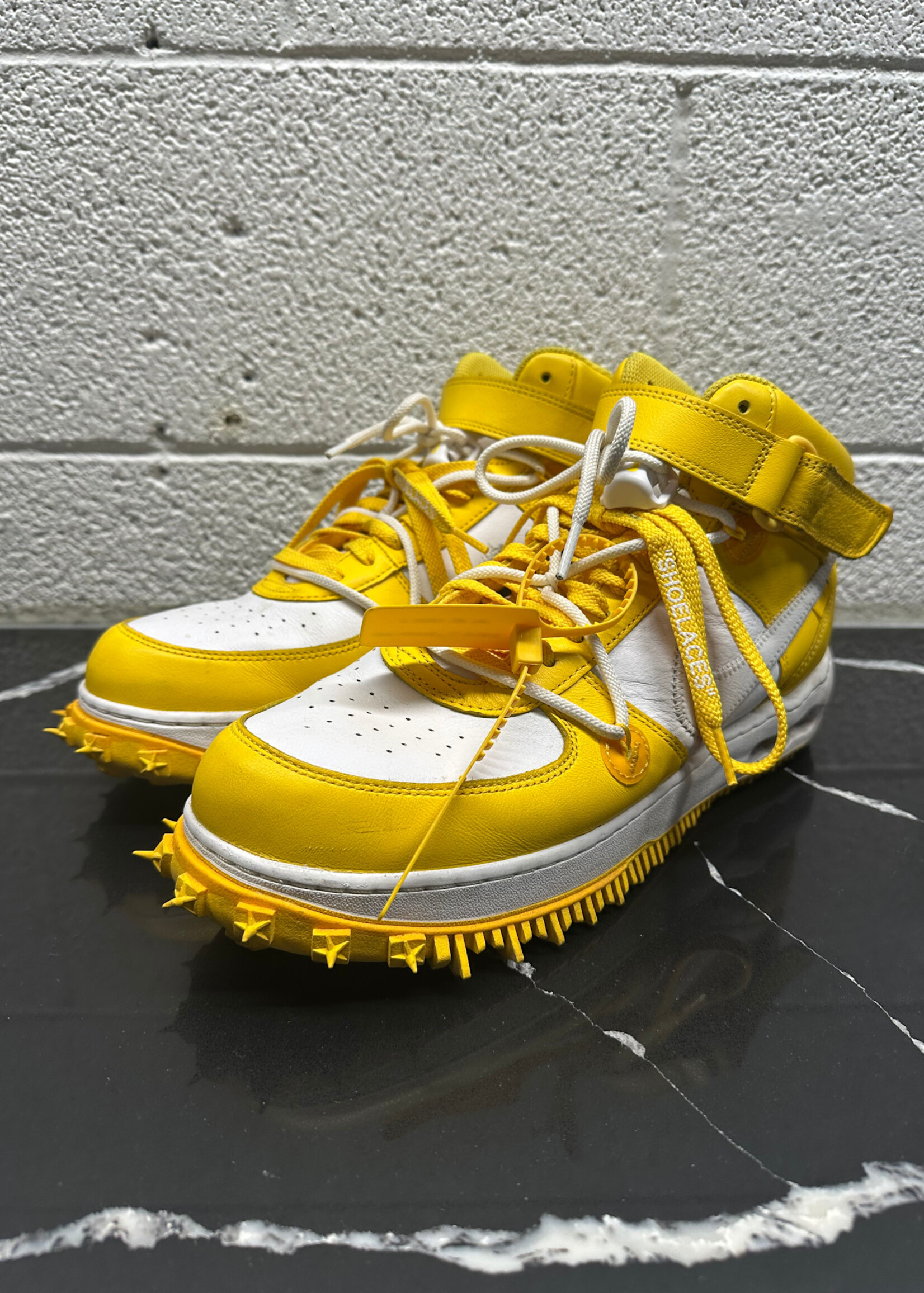 OFF WHITE X NIKE MID SP VARSITY MAIZE 12
