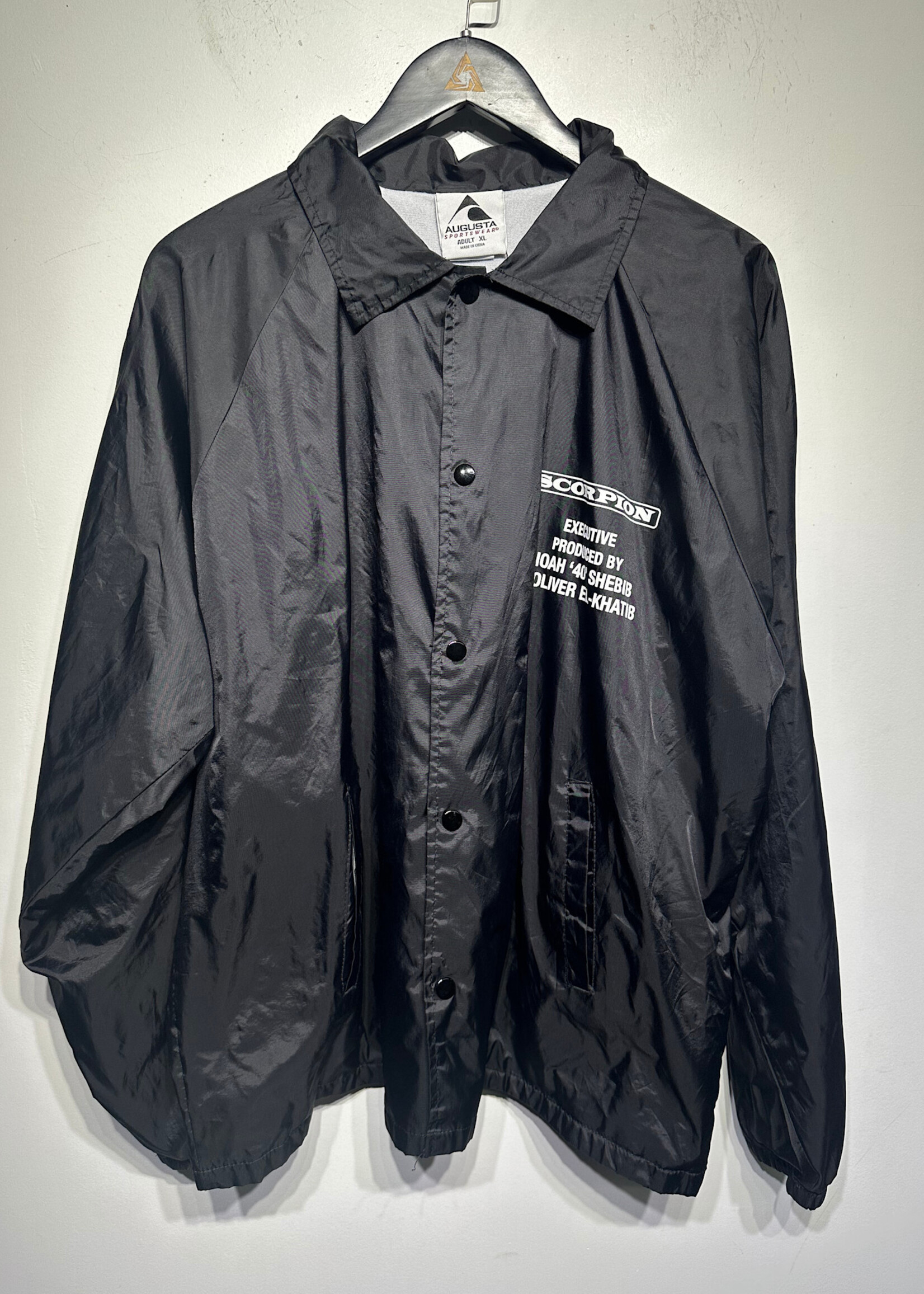 Drake Scorpion Black Windbreaker XL