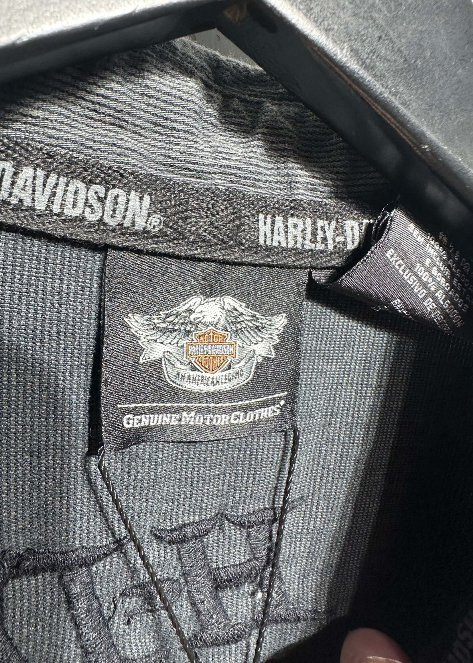 Harley Dark Grey Logo BU XXL