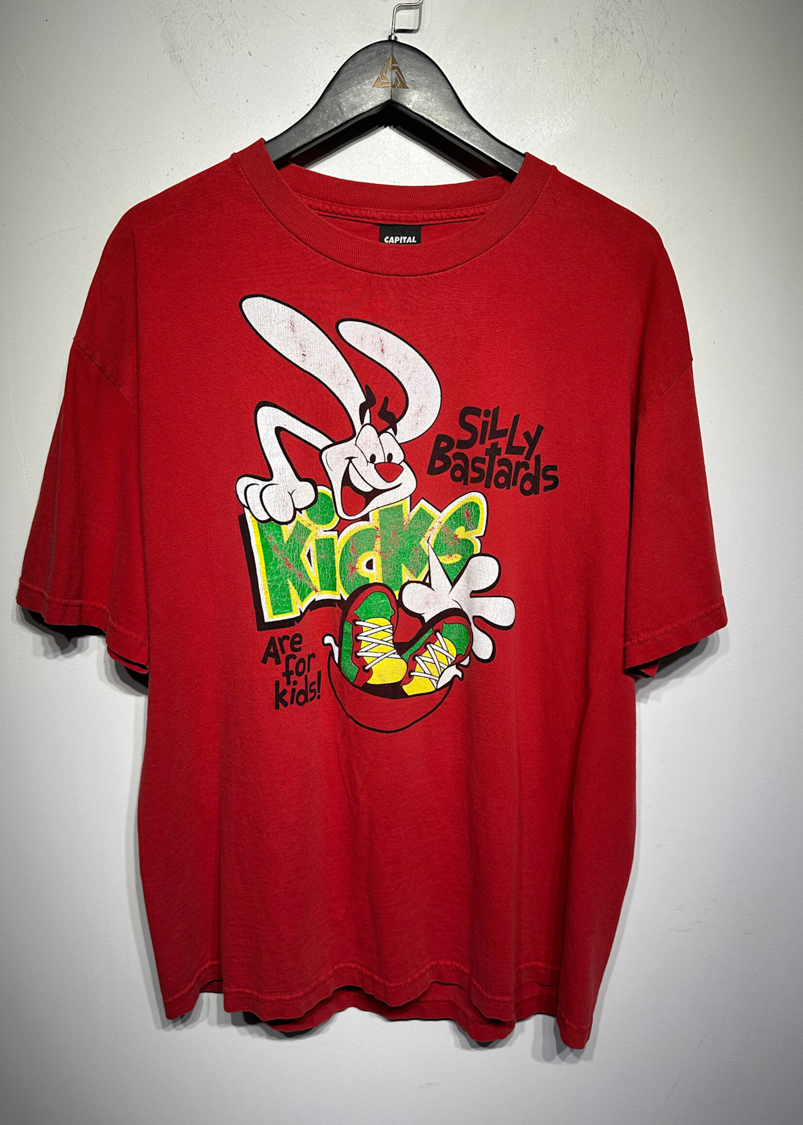 Capital Kicks Are For Kids Red Tee XL