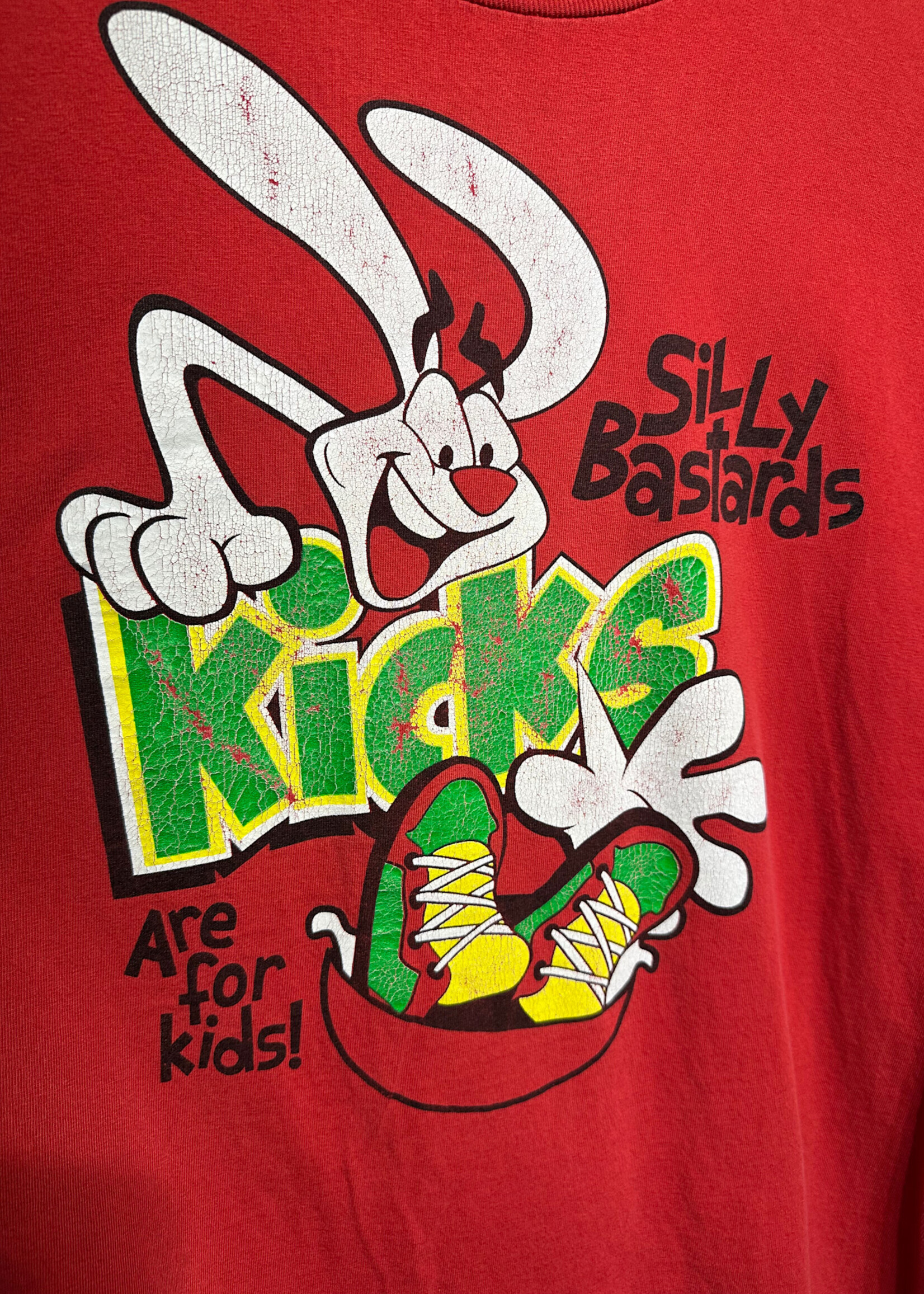 Capital Kicks Are For Kids Red Tee XL