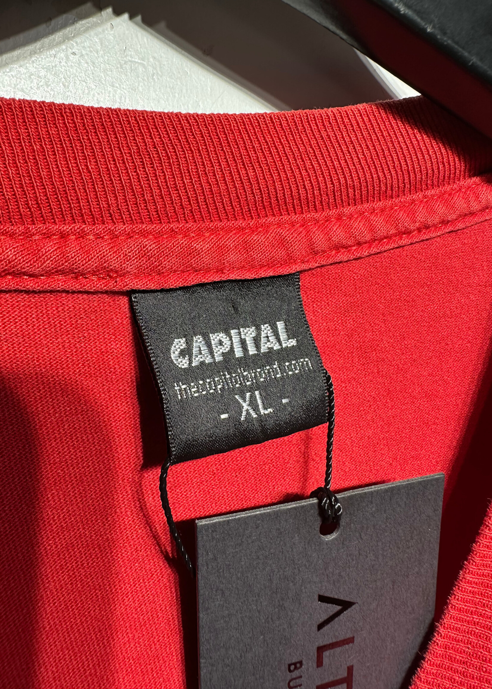 Capital Kicks Are For Kids Red Tee XL