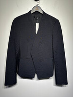NWT Theory Black Textured Blazer 6/S 2