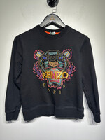 Kenzo Black Multicolor Logo Sweater Fem S