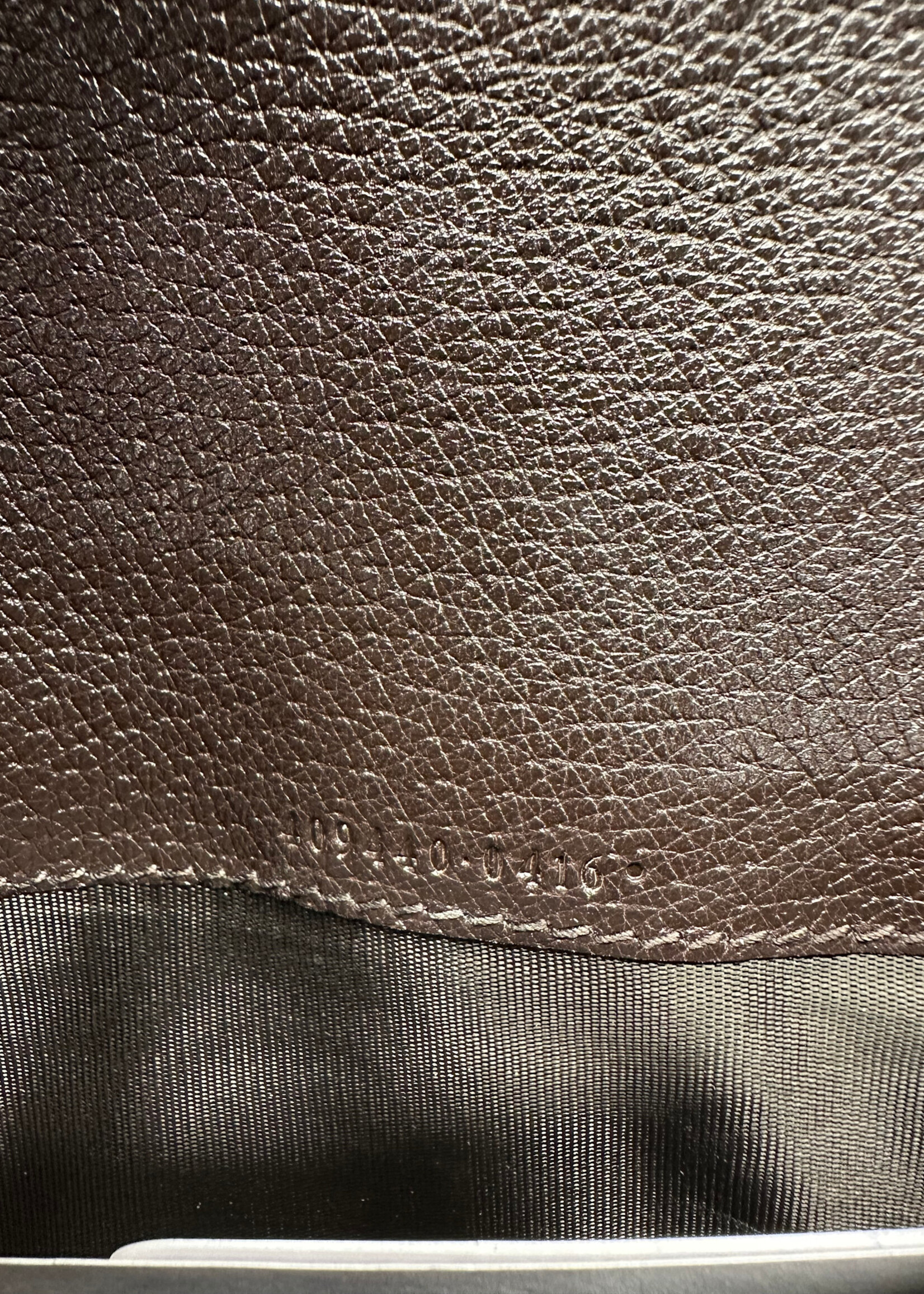 Gucci Brown Web Clutch Wallet