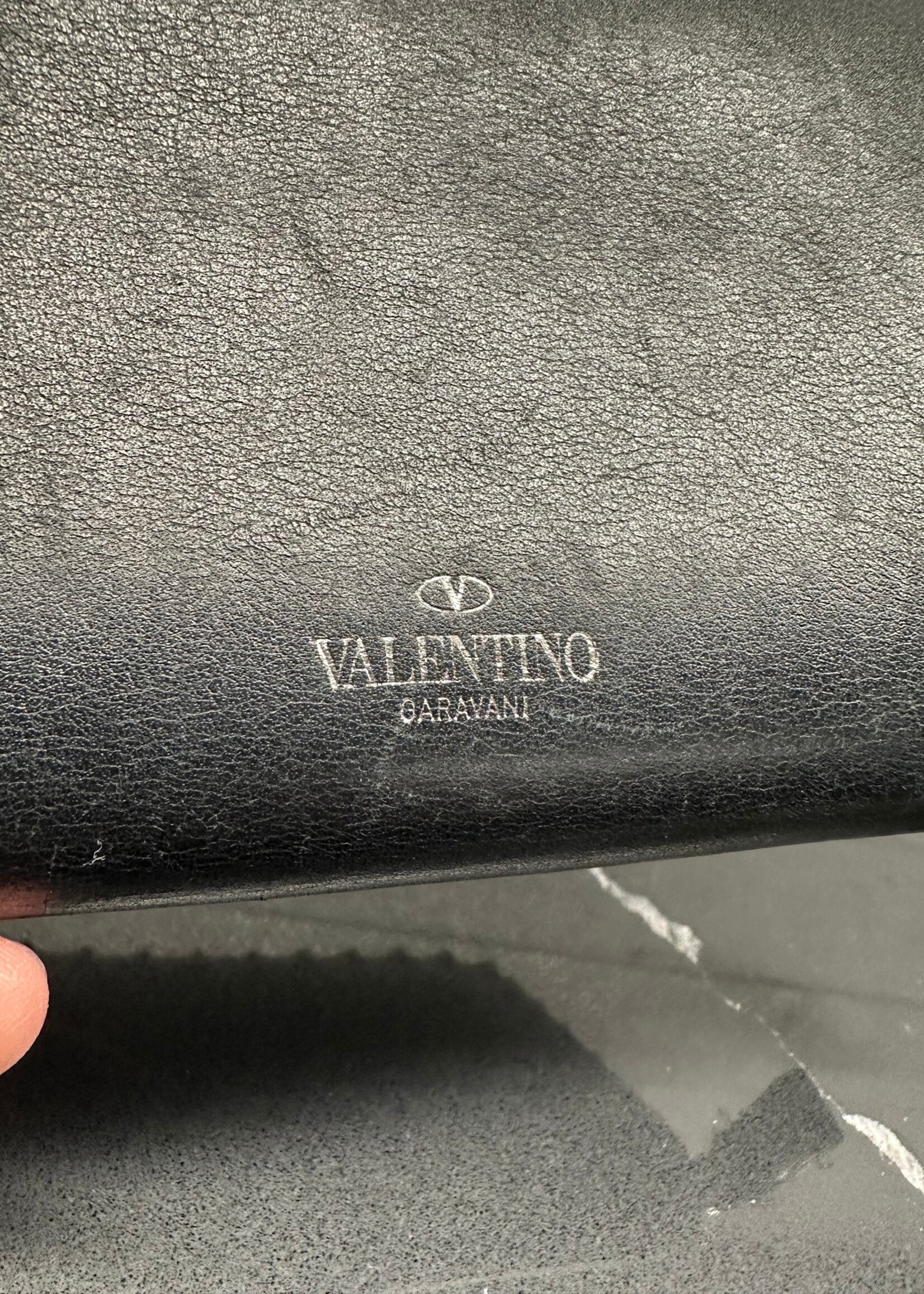 Valentino Rockstud Black Wallet