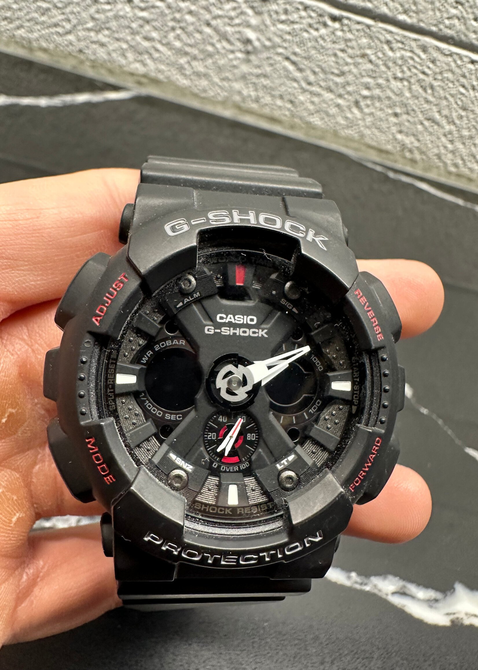 G Shock Black Watch