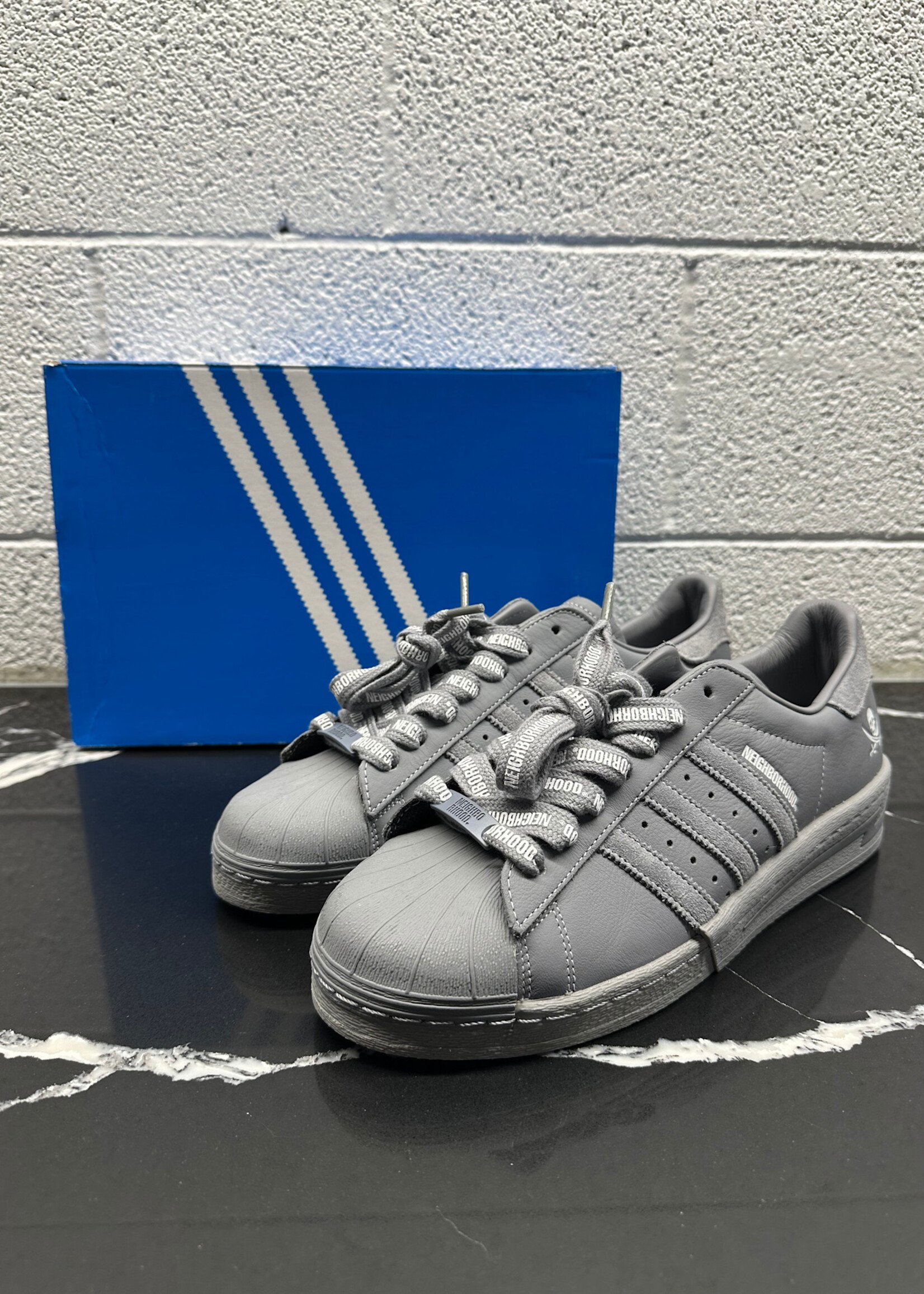 NWT Adidas x NBHD Grey SSTR Masc 11.5
