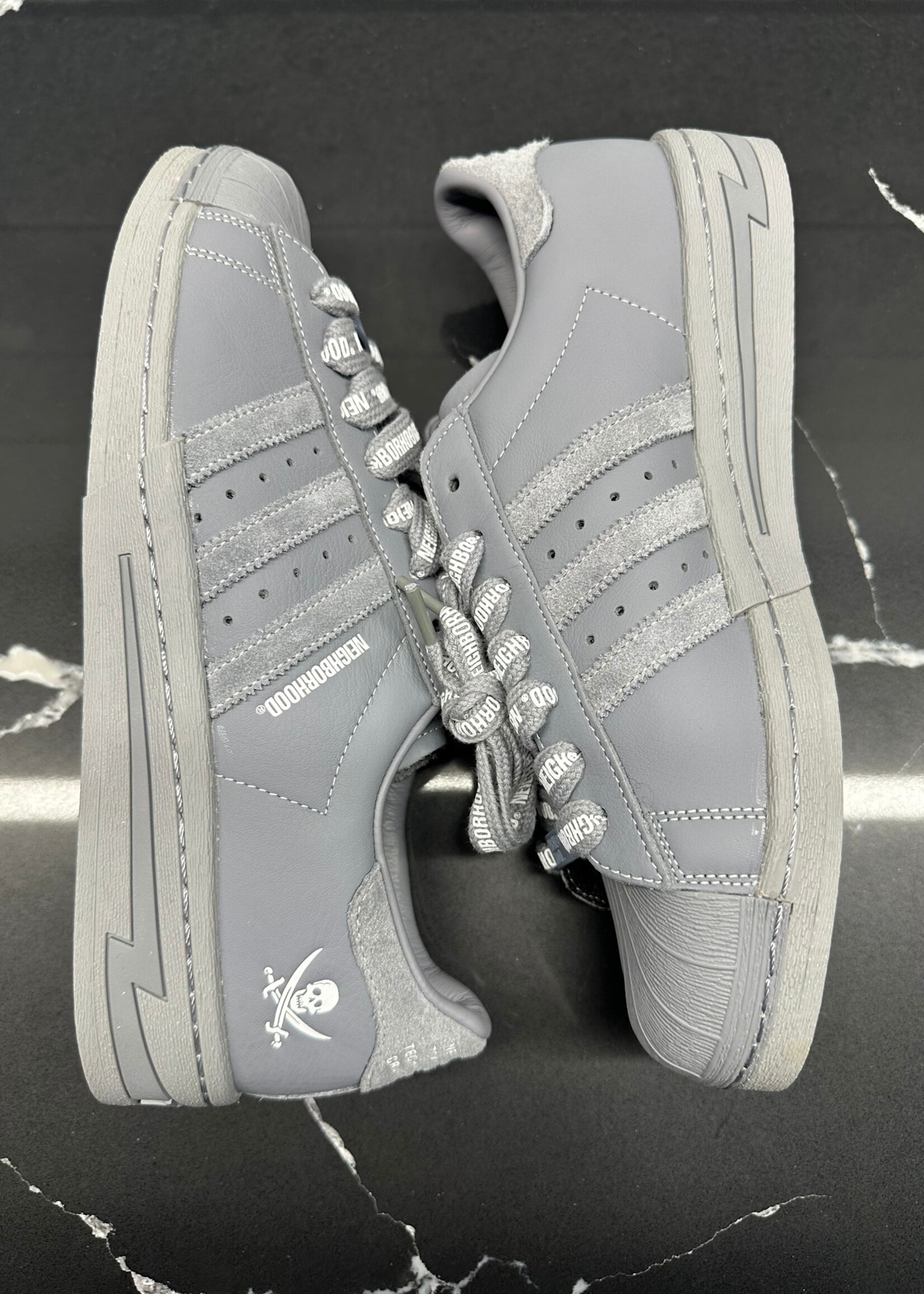 NWT Adidas x NBHD Grey SSTR Masc 11.5
