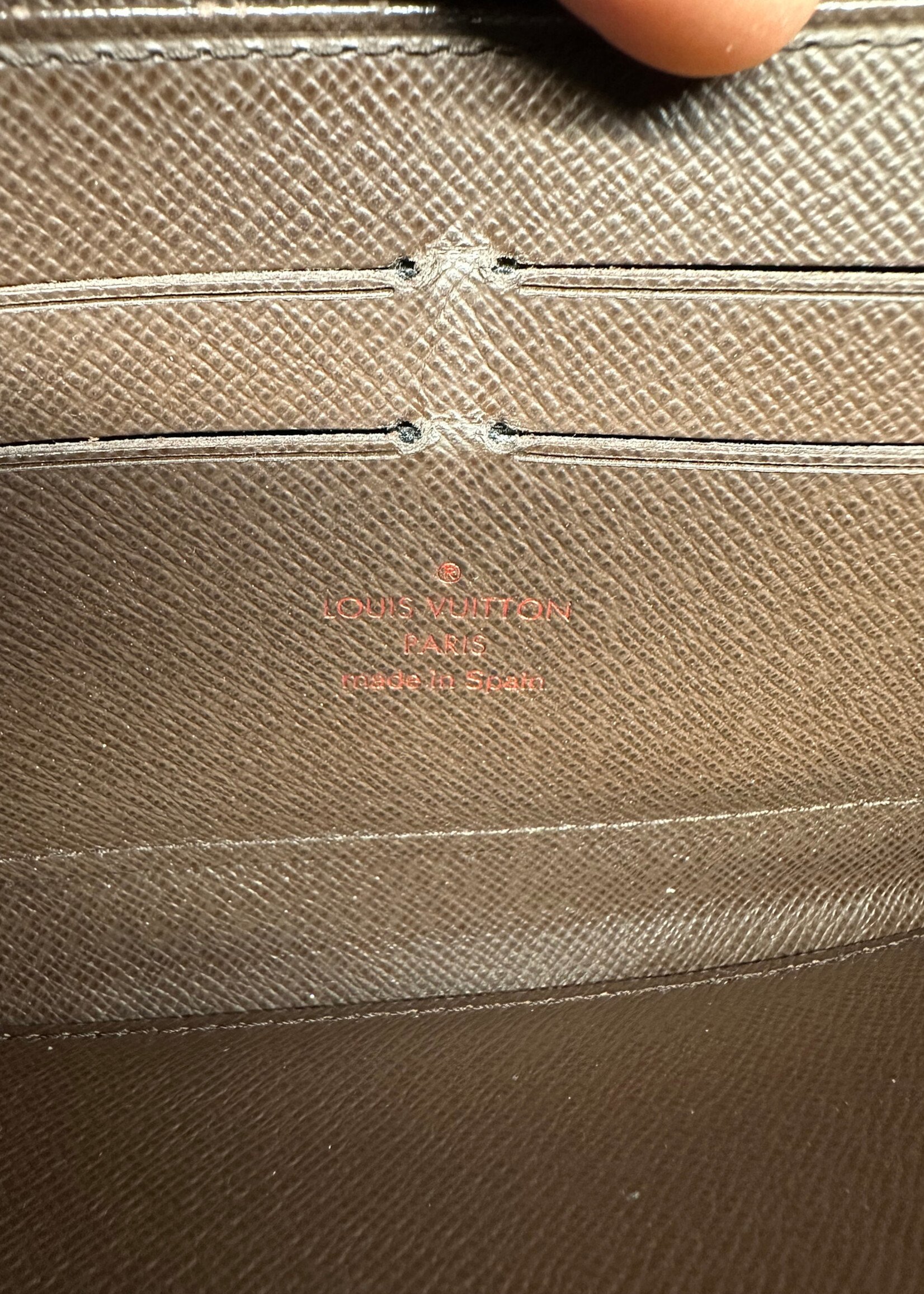 Louis Vuitton Brown Damier Wallet