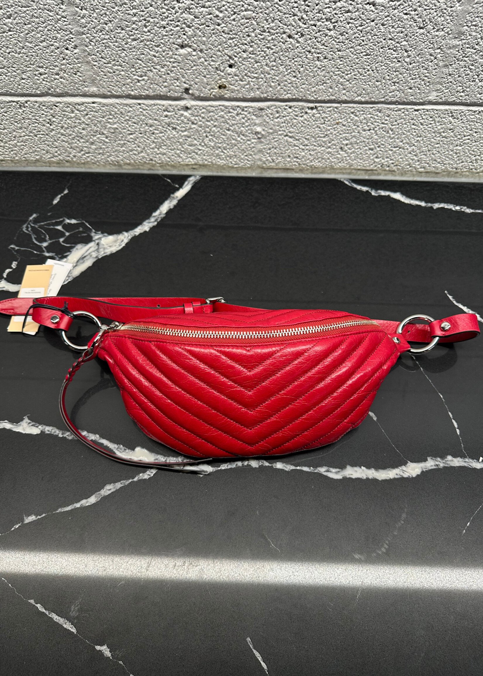 NWT Rebecca Minkoff Red Waist Bag