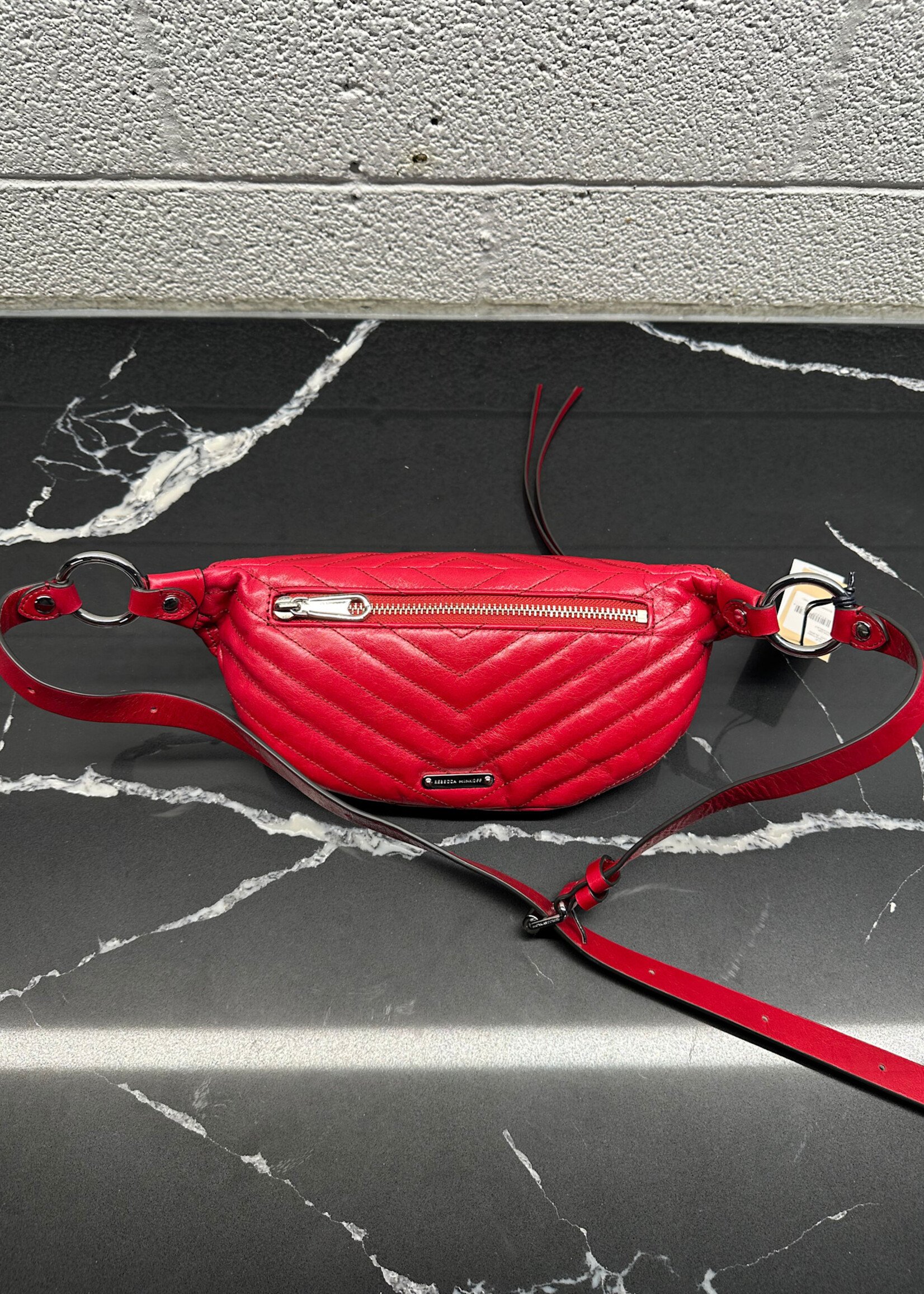 NWT Rebecca Minkoff Red Waist Bag