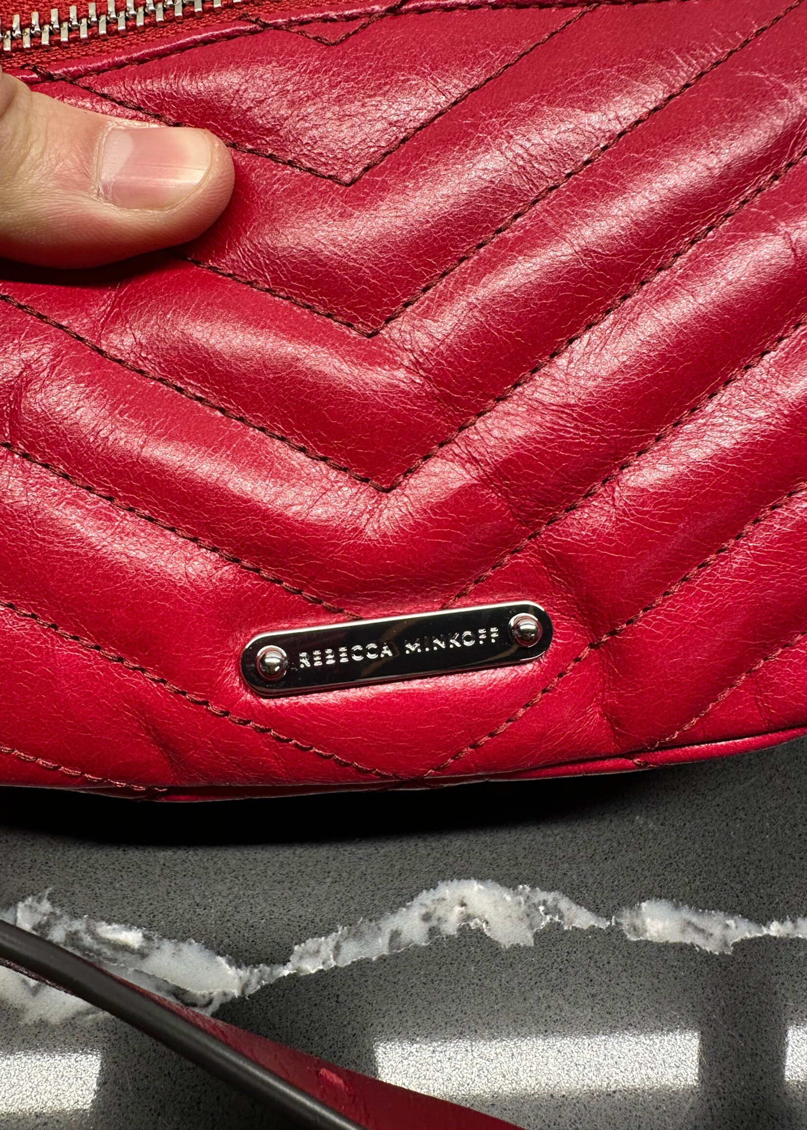 NWT Rebecca Minkoff Red Waist Bag