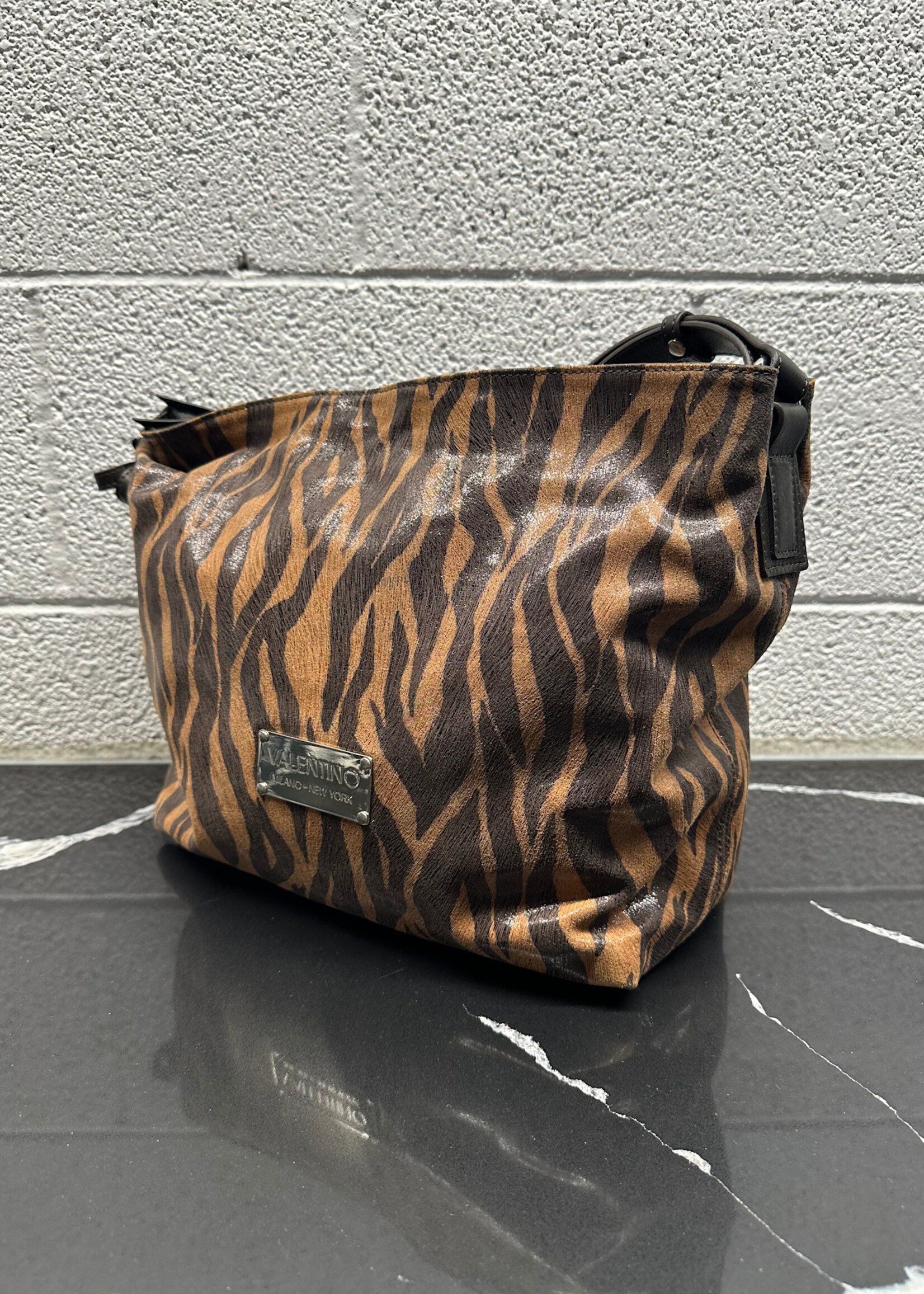 Mario Valentino Tiger Stripe Purse