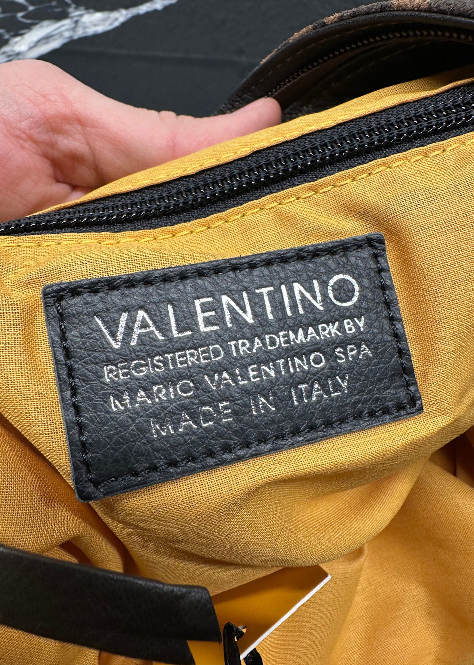 Mario Valentino Tiger Stripe Purse