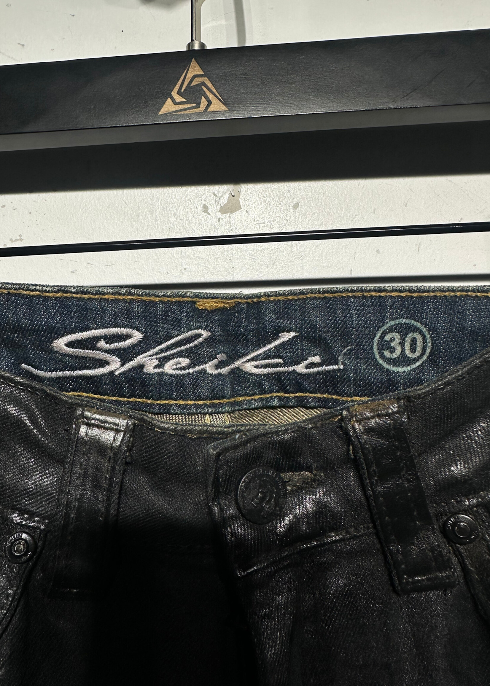 Sheike Made in USA Waxed Jeans Fem 30