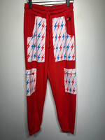 Aviator Nation Red Lightning Joggers Fem M