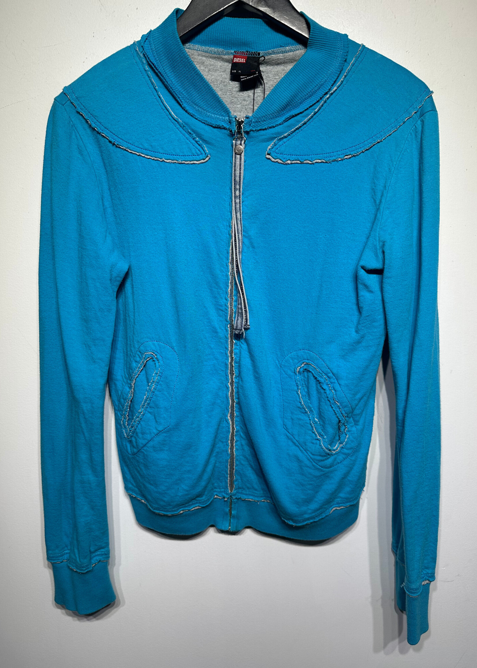 Diesel 2000s Eat My Dust Blue Z/U XL