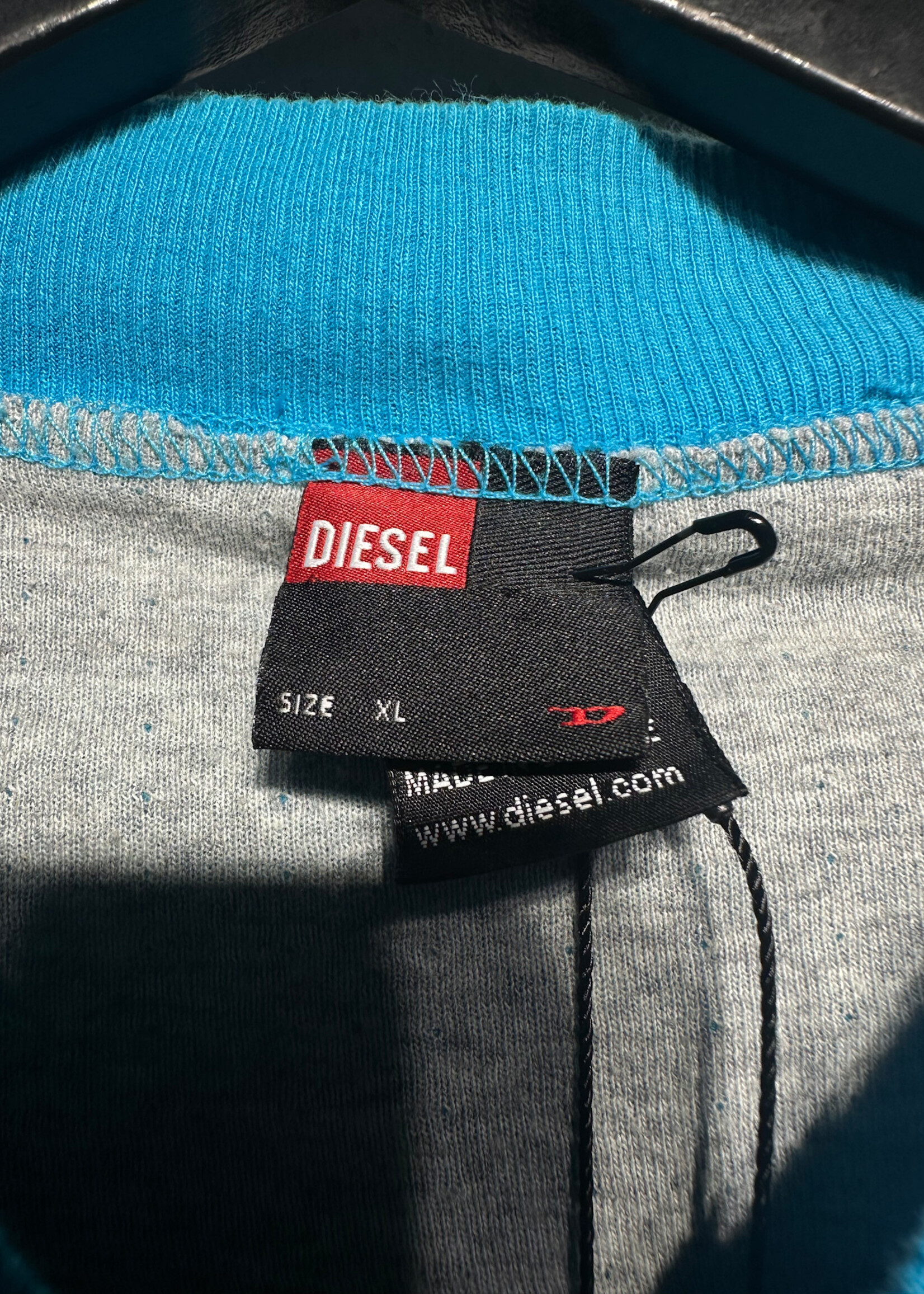 Diesel 2000s Eat My Dust Blue Z/U XL