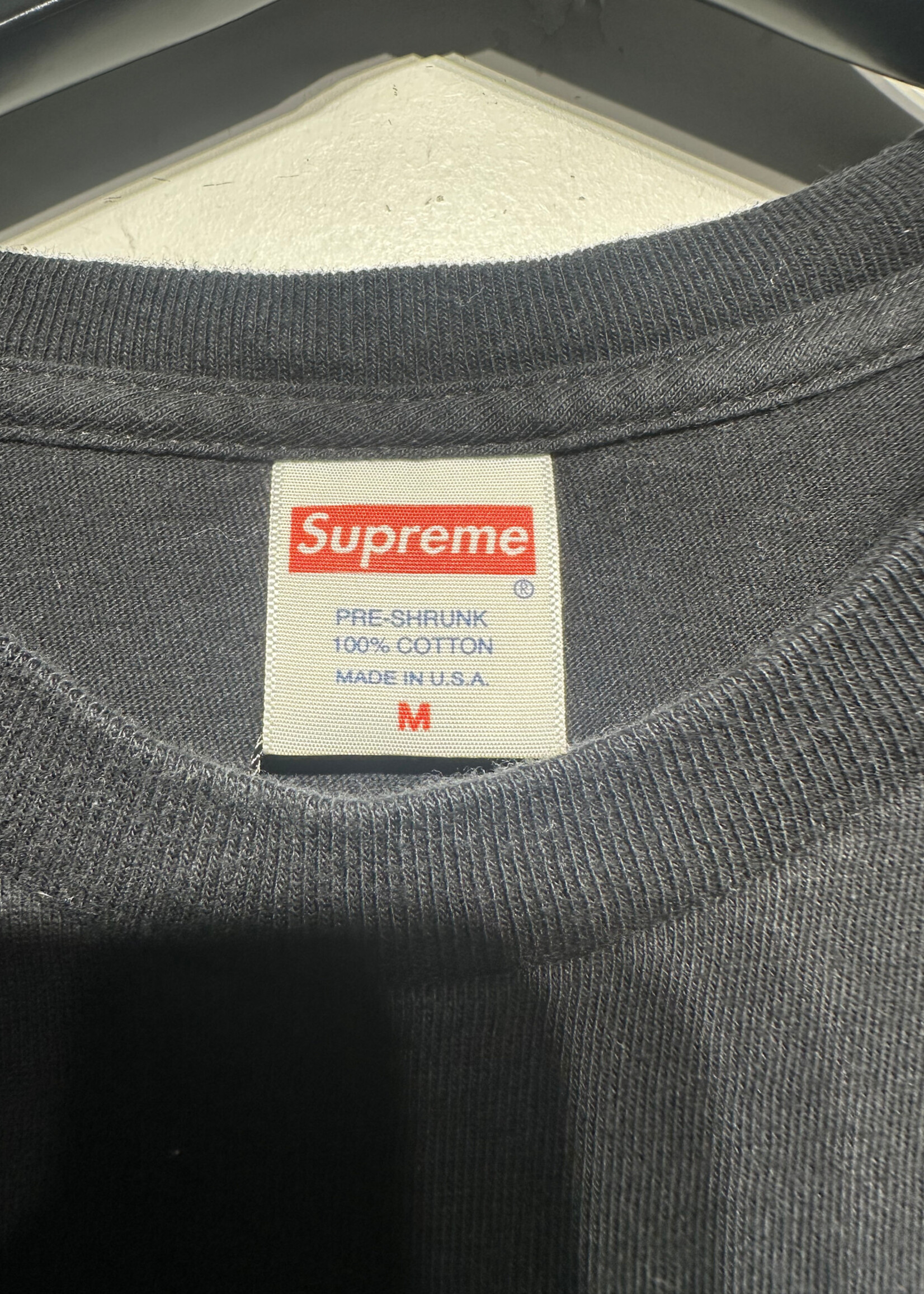 Supreme Black Green The Scream Tee M