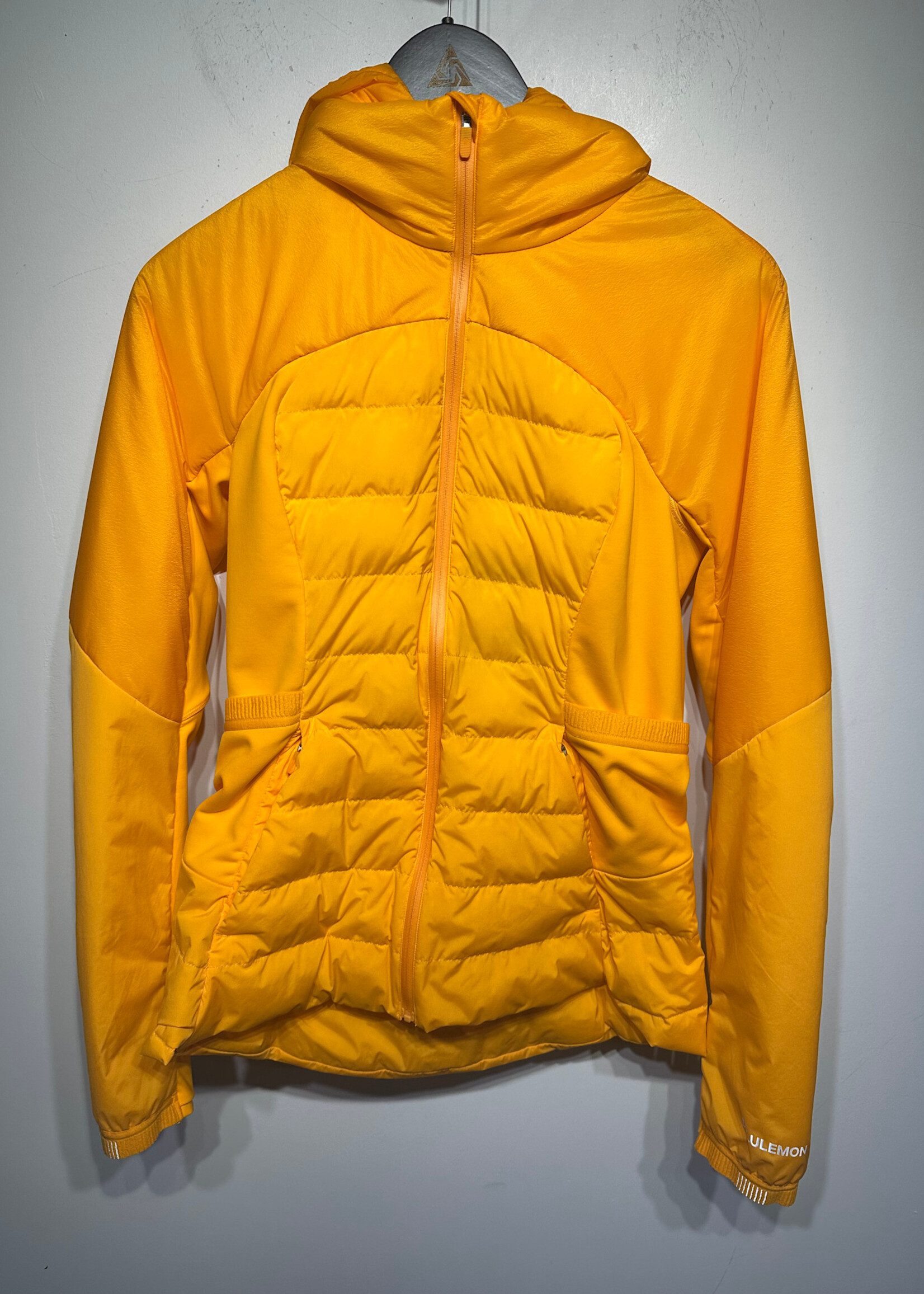 Lululemon Neon Yellow Z/U Jacket 8/M