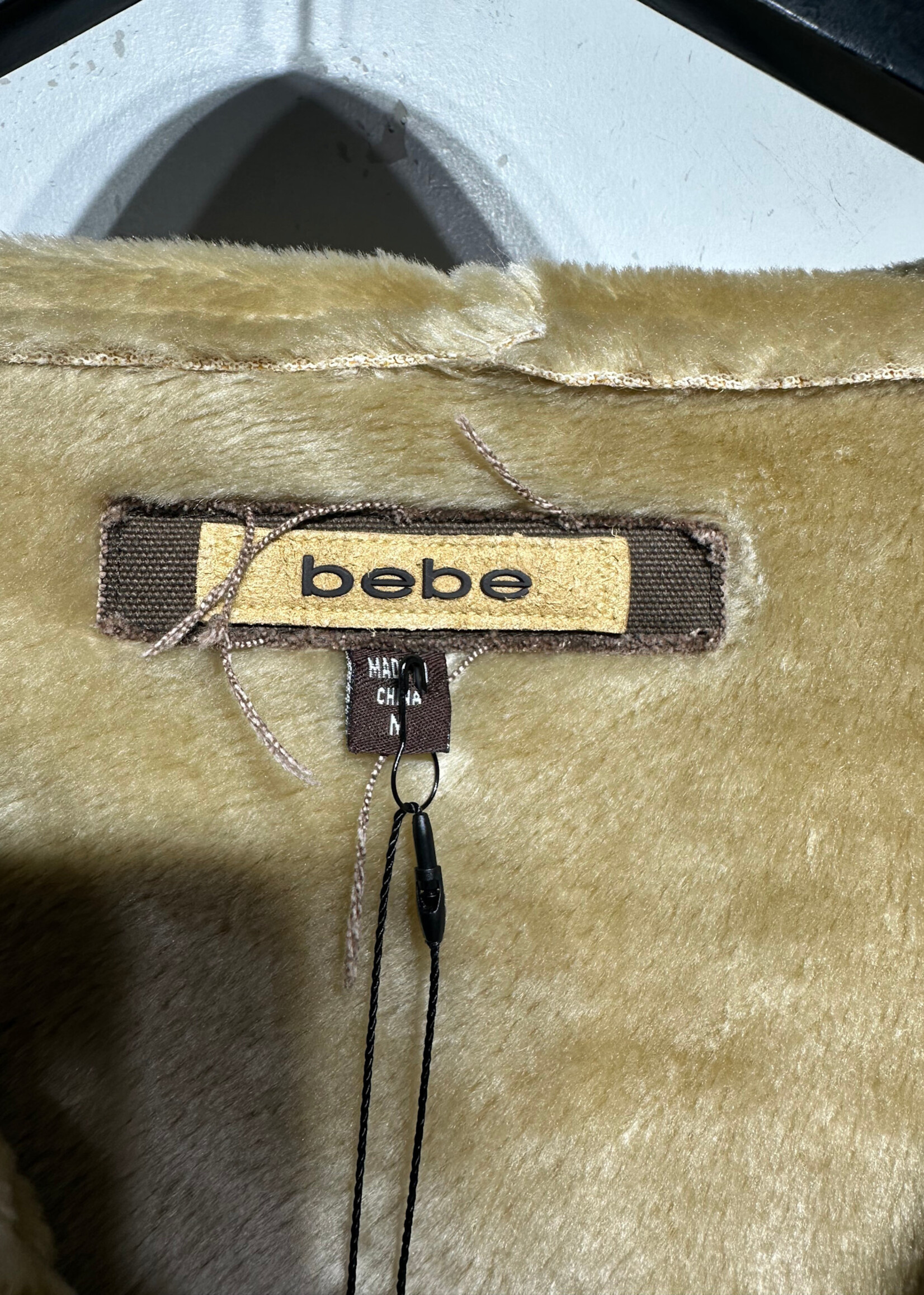 Bebe Long Stitch Detailed Hooded Coat Fem M As Is