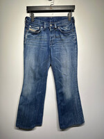 Diesel Orange Stripe Flare Jeans 27