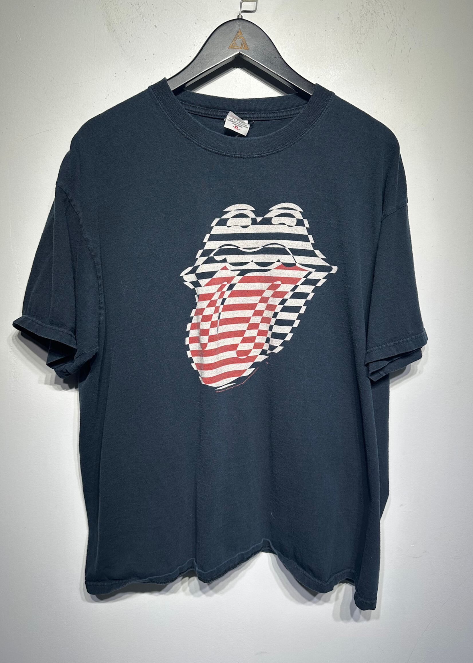 Rolling Stones '05 Black Tongue Graphic Tee XL