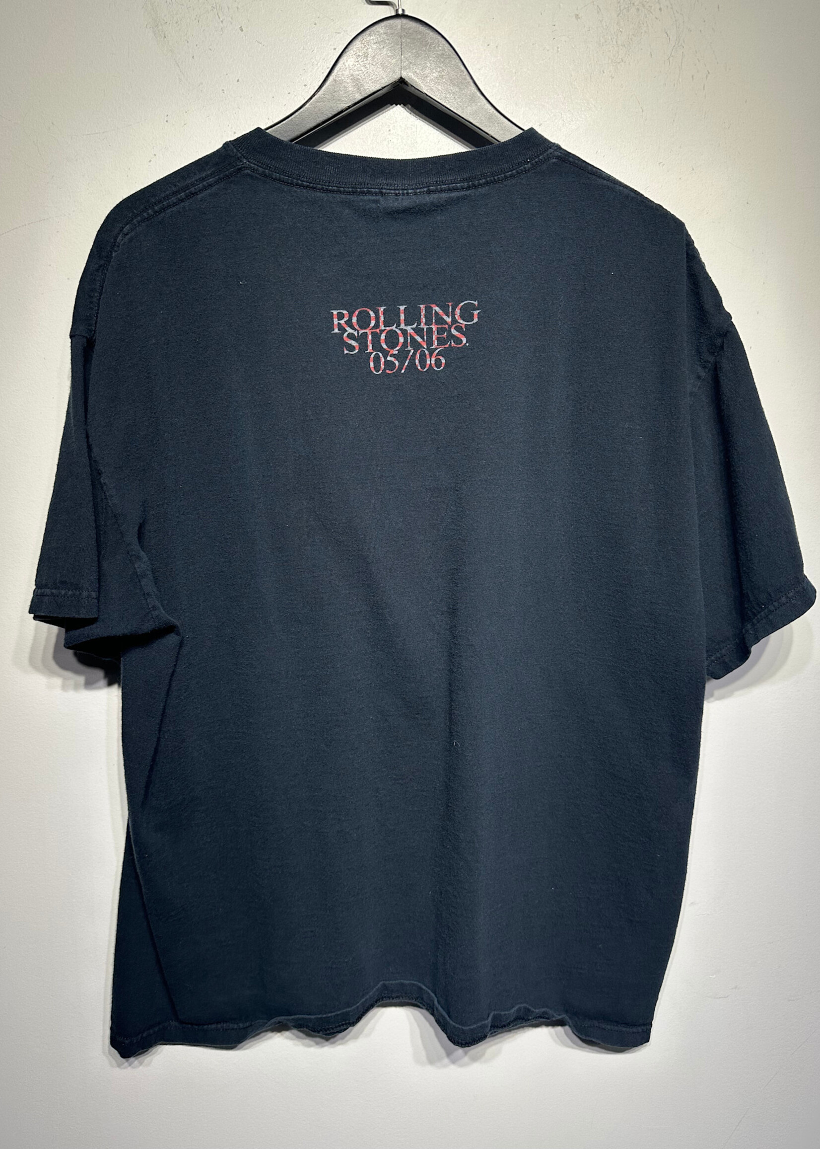 Rolling Stones '05 Black Tongue Graphic Tee XL