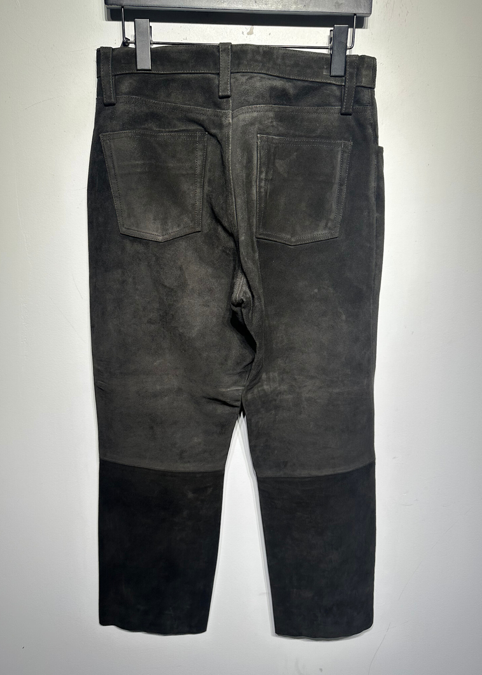 Banana Republic Black Suede Pants 30