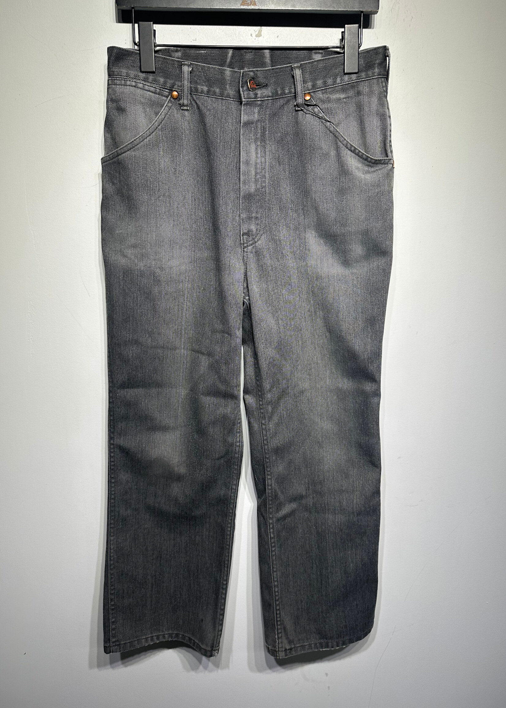 Needles Grey Washed Denim Unisex 30"