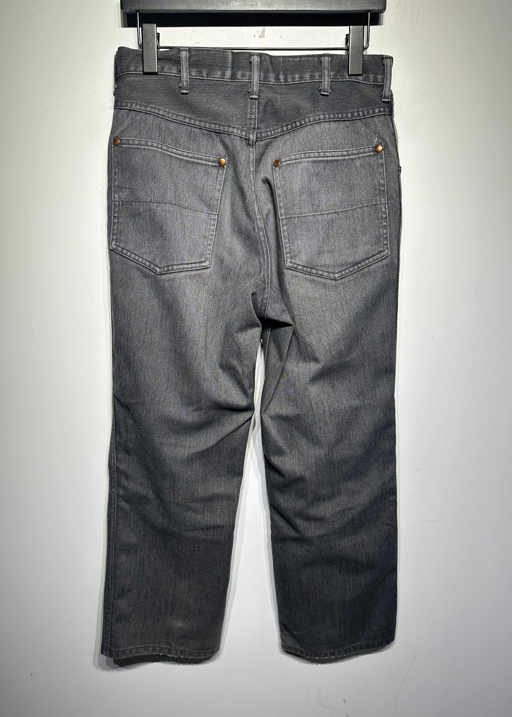Needles Grey Washed Denim Unisex 30"