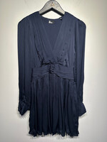 NWT Kooples Blue Button LS Dress 0/XS