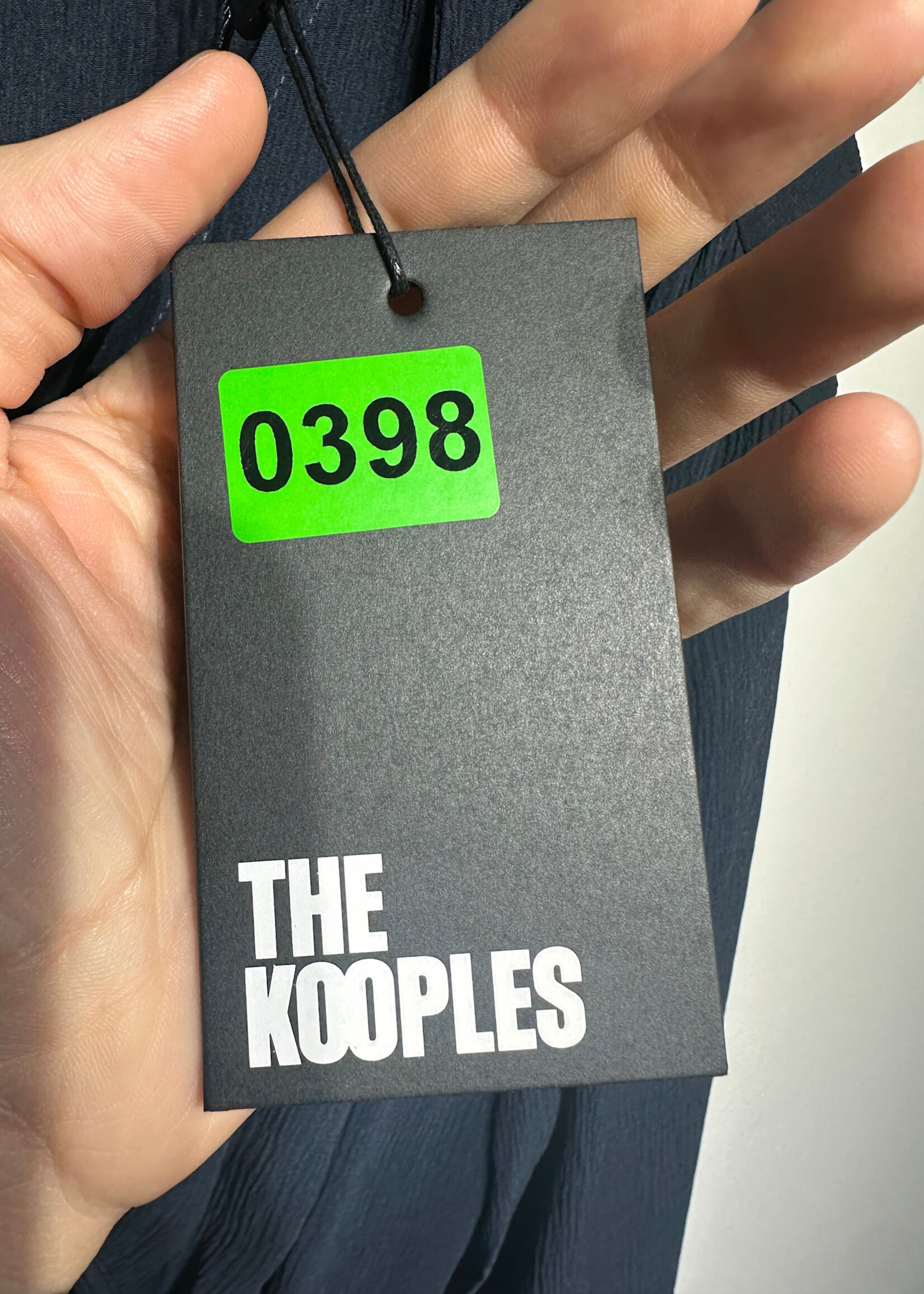 NWT Kooples Blue LS Maxi Dress 1/XS